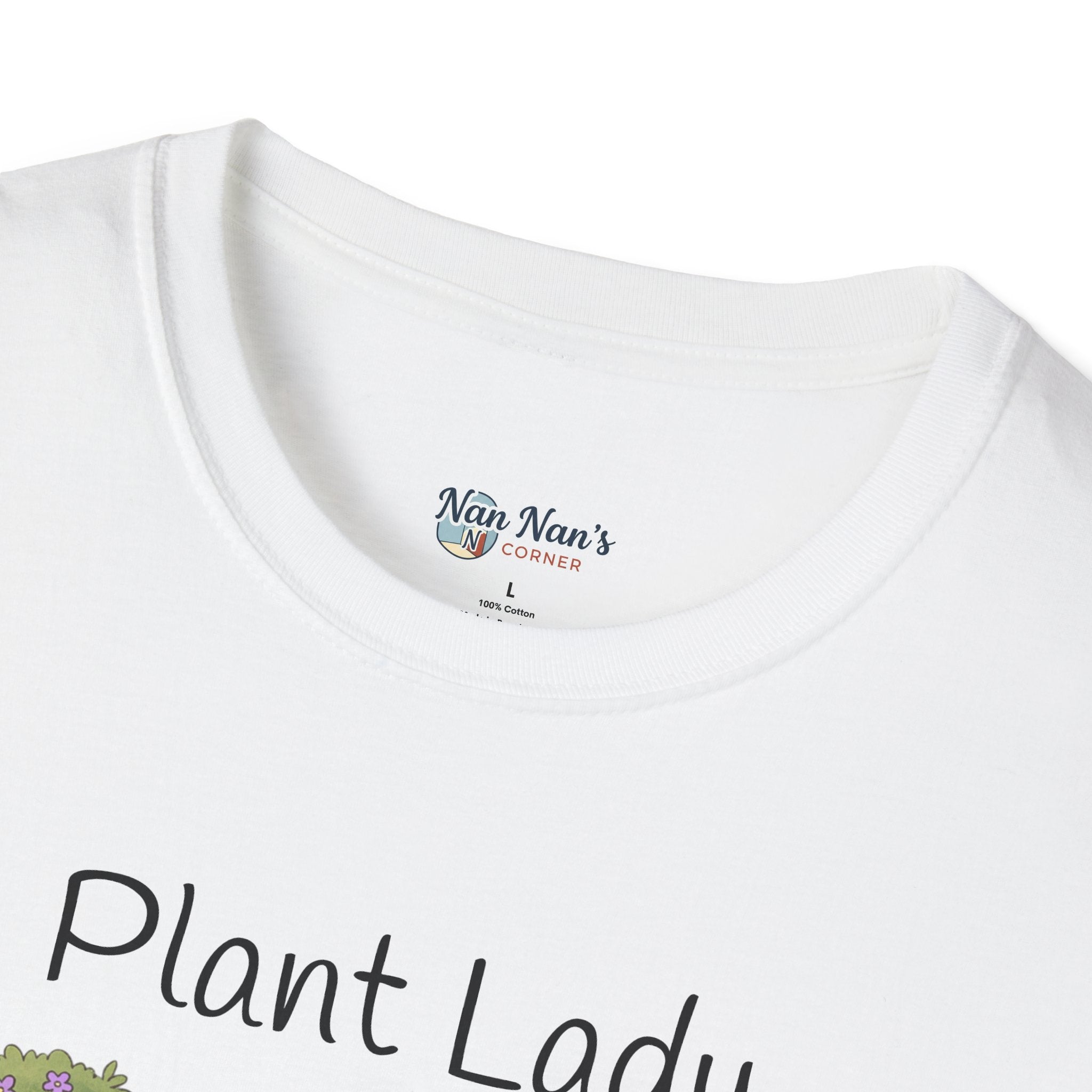 Plant Lady Gardening Unisex Graphic T-Shirt – Funny Plant Mom Cotton Tee