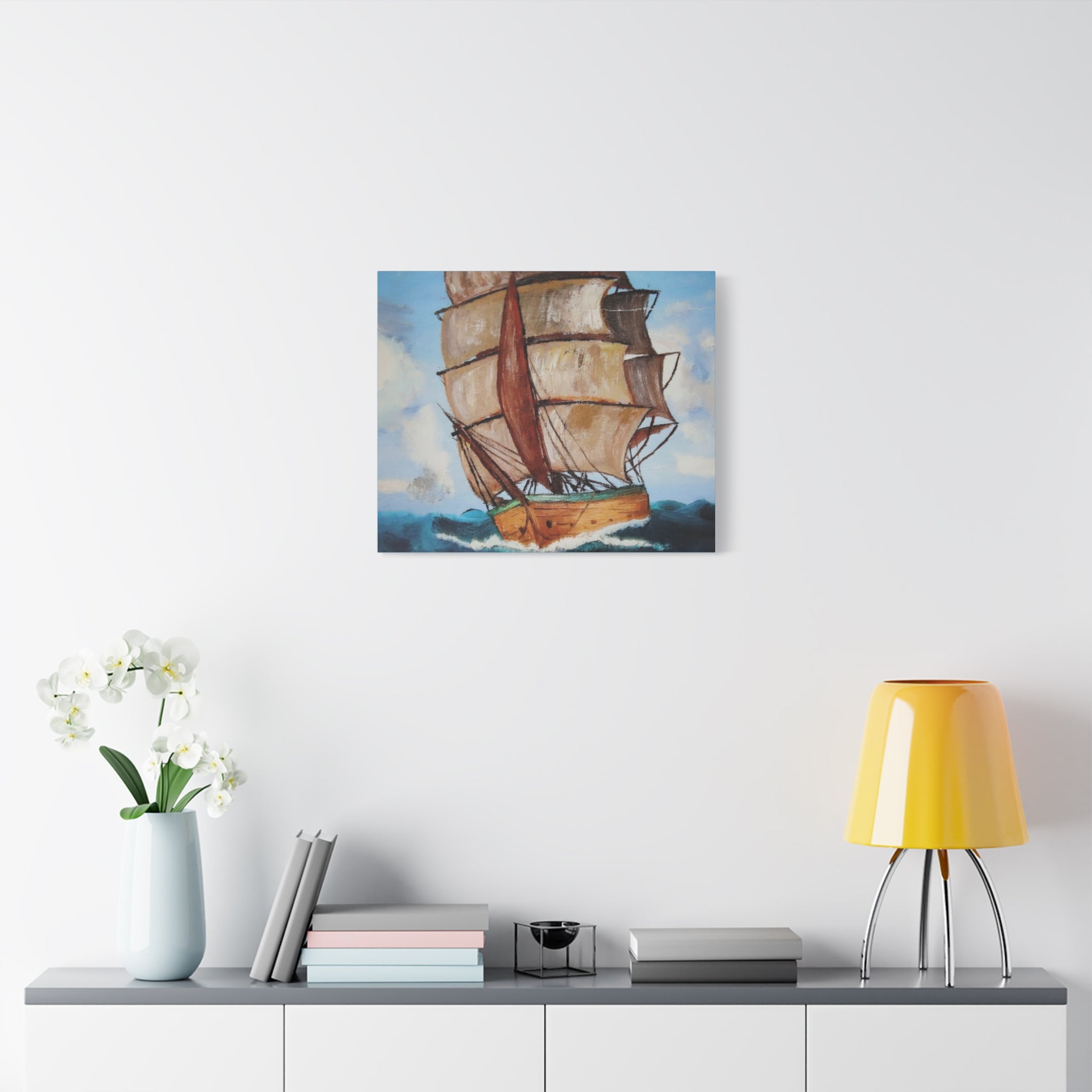 Vintage Sailing Ship Canvas