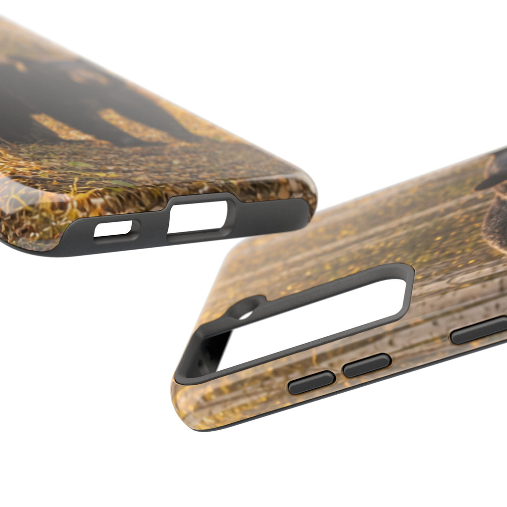 Black Bear Forest Phone Case | Tough Phone Case