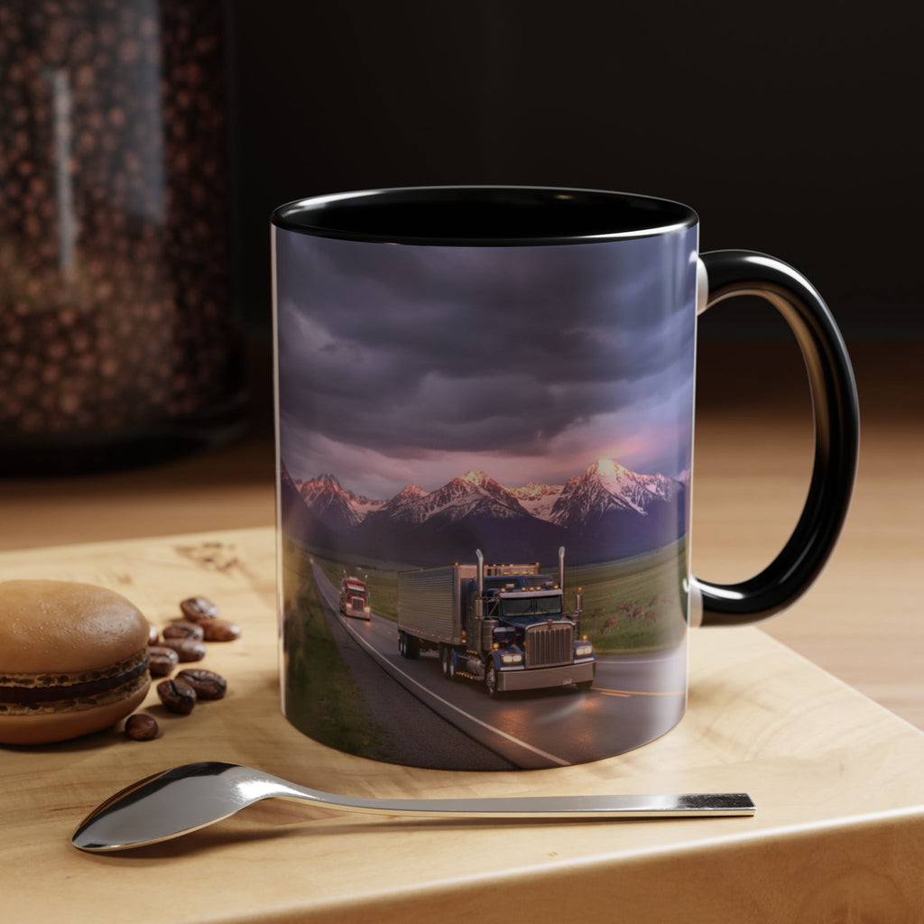 Trucking/Accent Coffee Mug (11, 15oz)