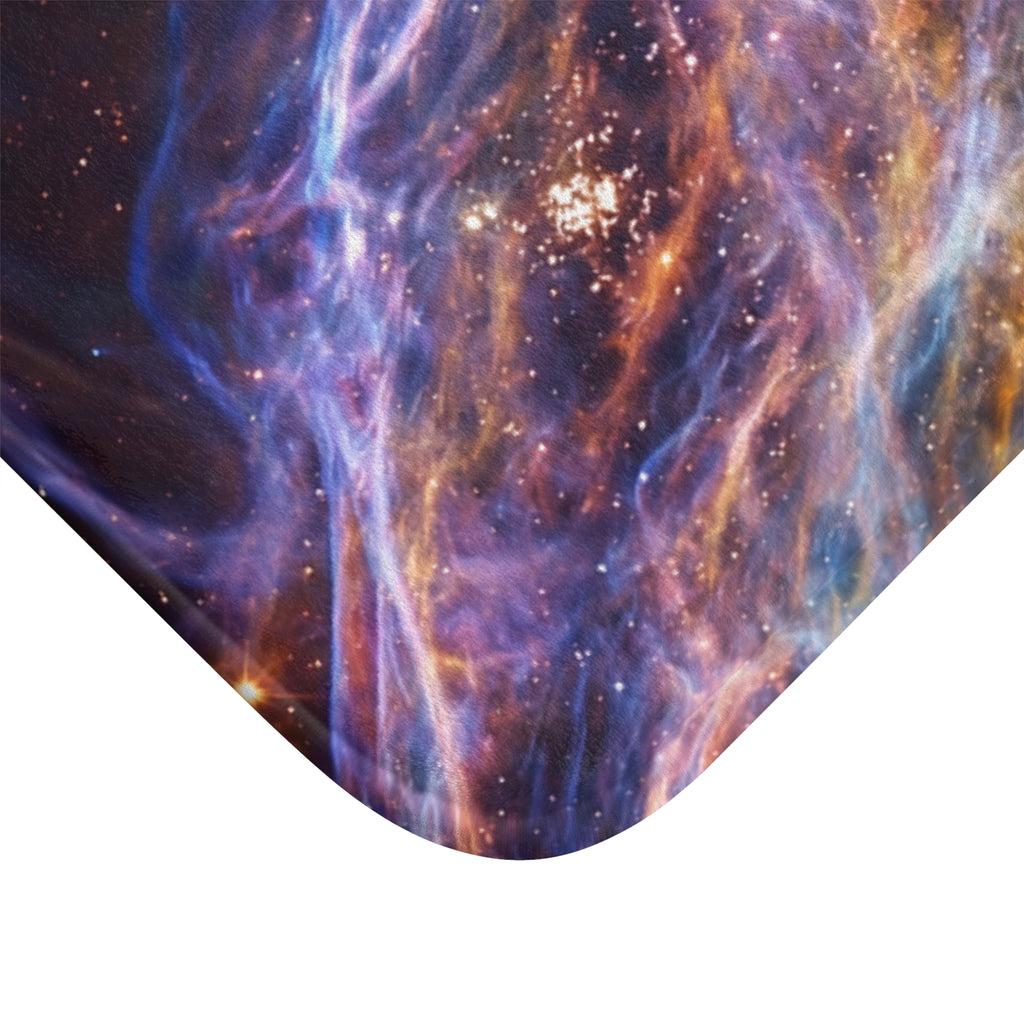 Cosmic Nebula Bath Mat / Galaxy Space Bathroom Decor