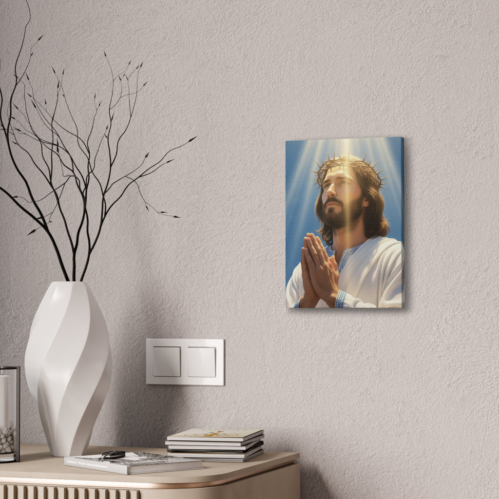 Praying Jesus Canvas