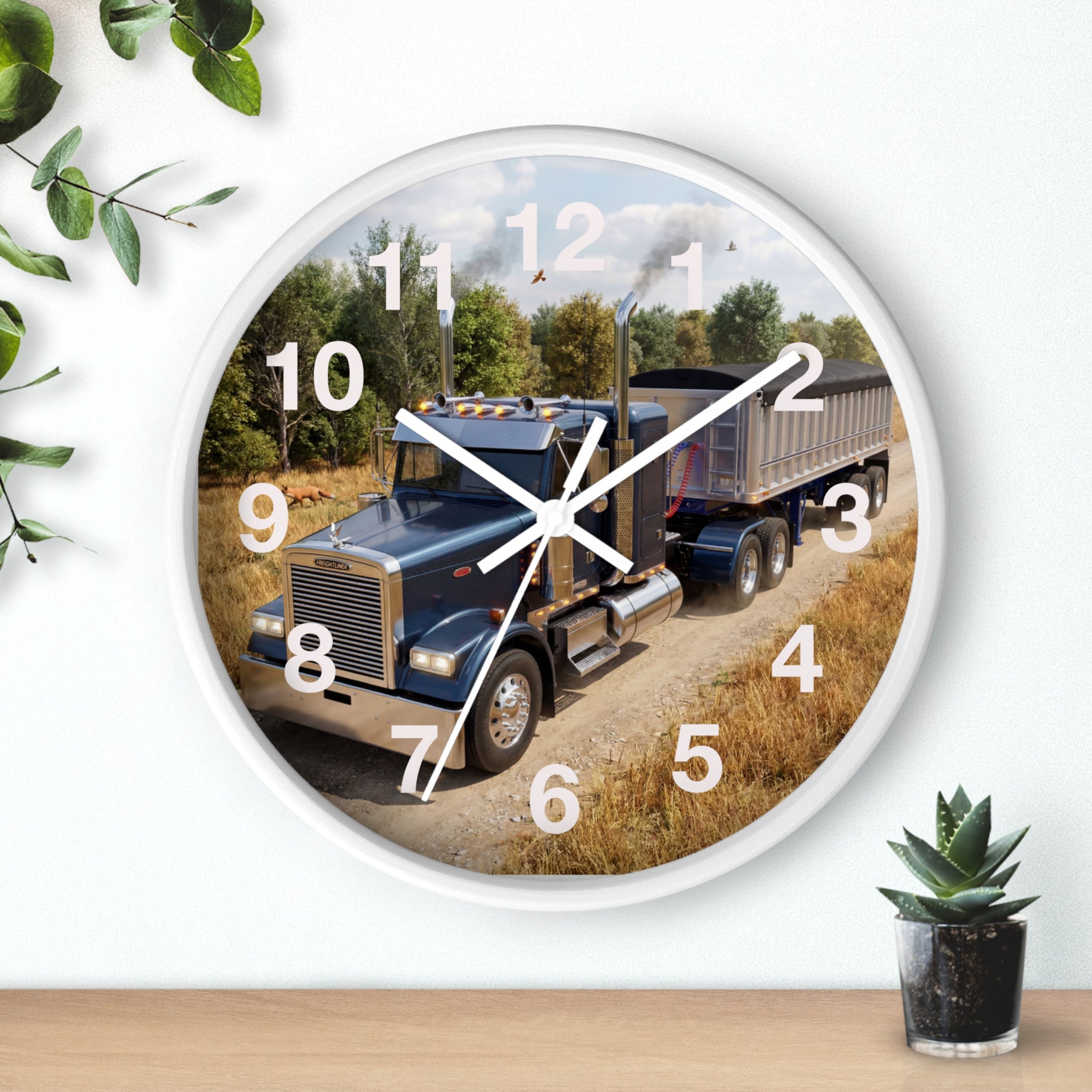 Trucking /Wall Clock