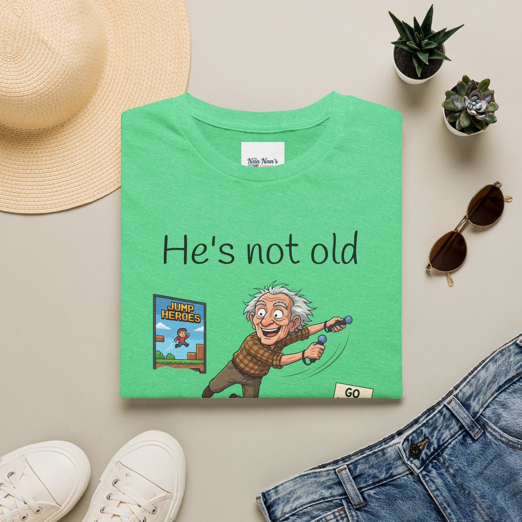 T-Shirt Funny/Gamer Grandfather