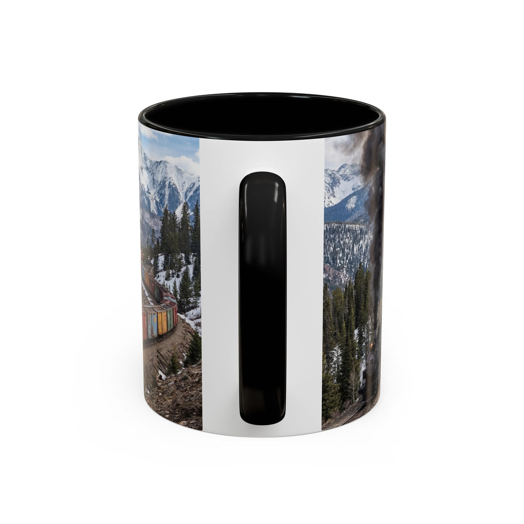Accent Coffee Mug (11, 15oz)/Steam Train