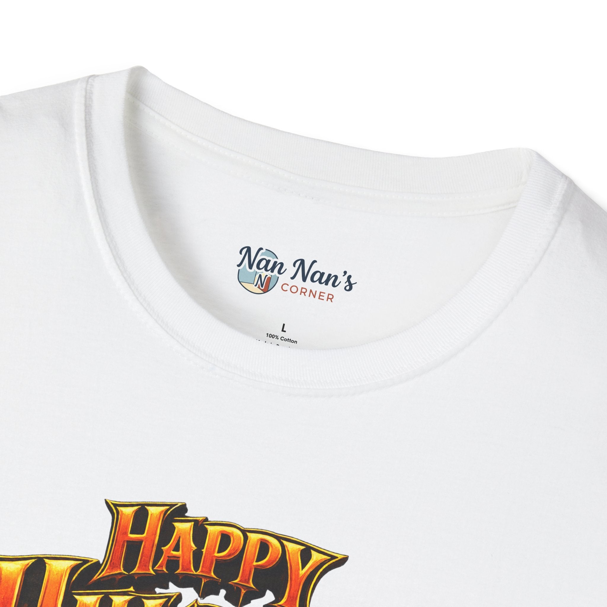 Happy Halloween Pumpkin T-Shirt | Jack-O'-Lantern Graphic Tee