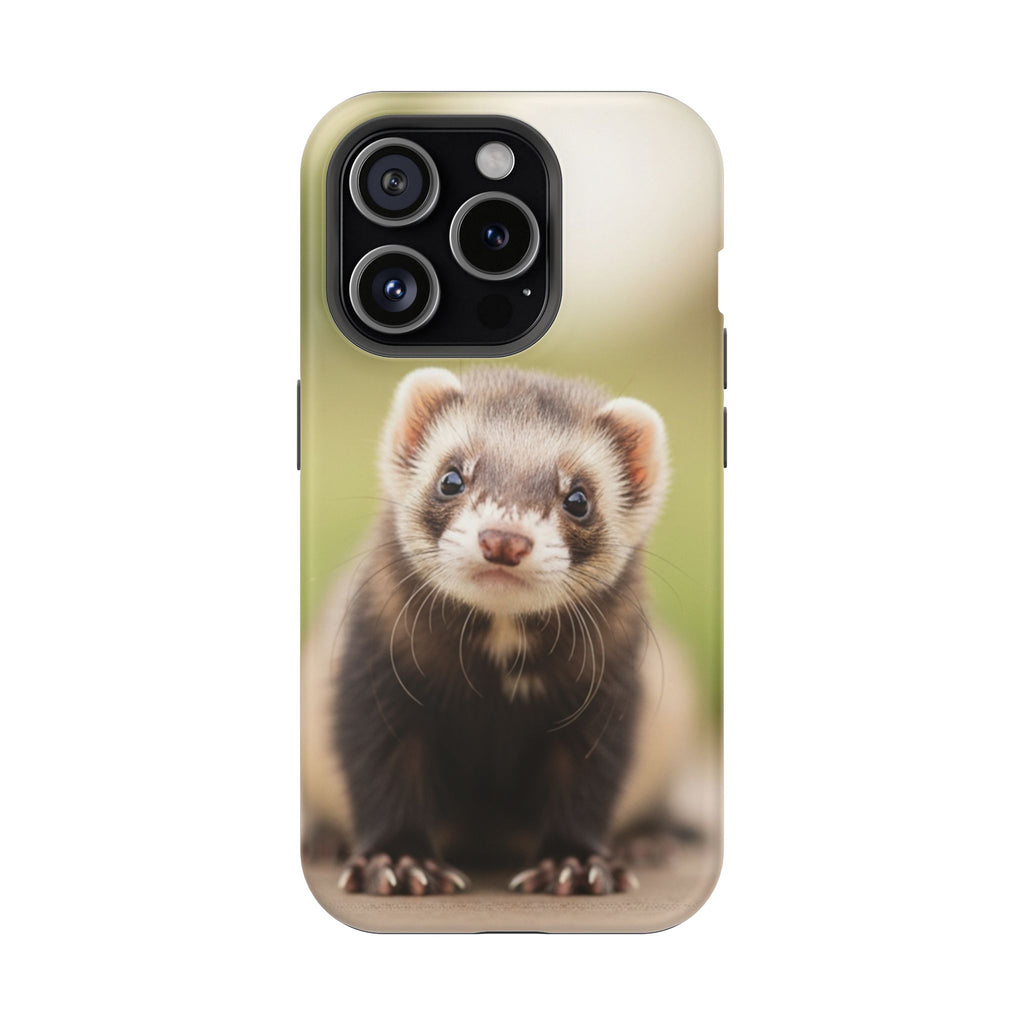 Cute Ferret Portrait Phone Case