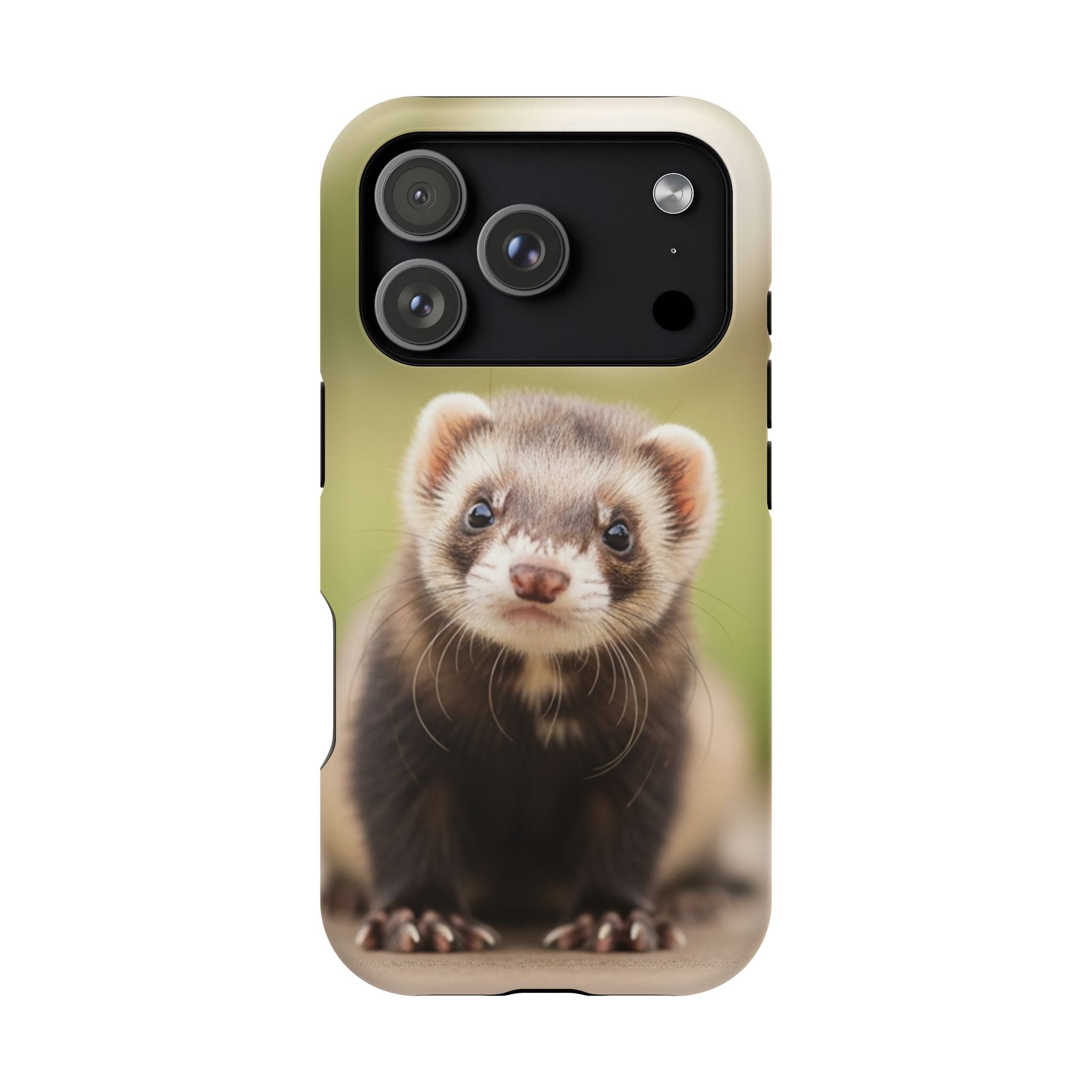 Cute Ferret Portrait Phone Case