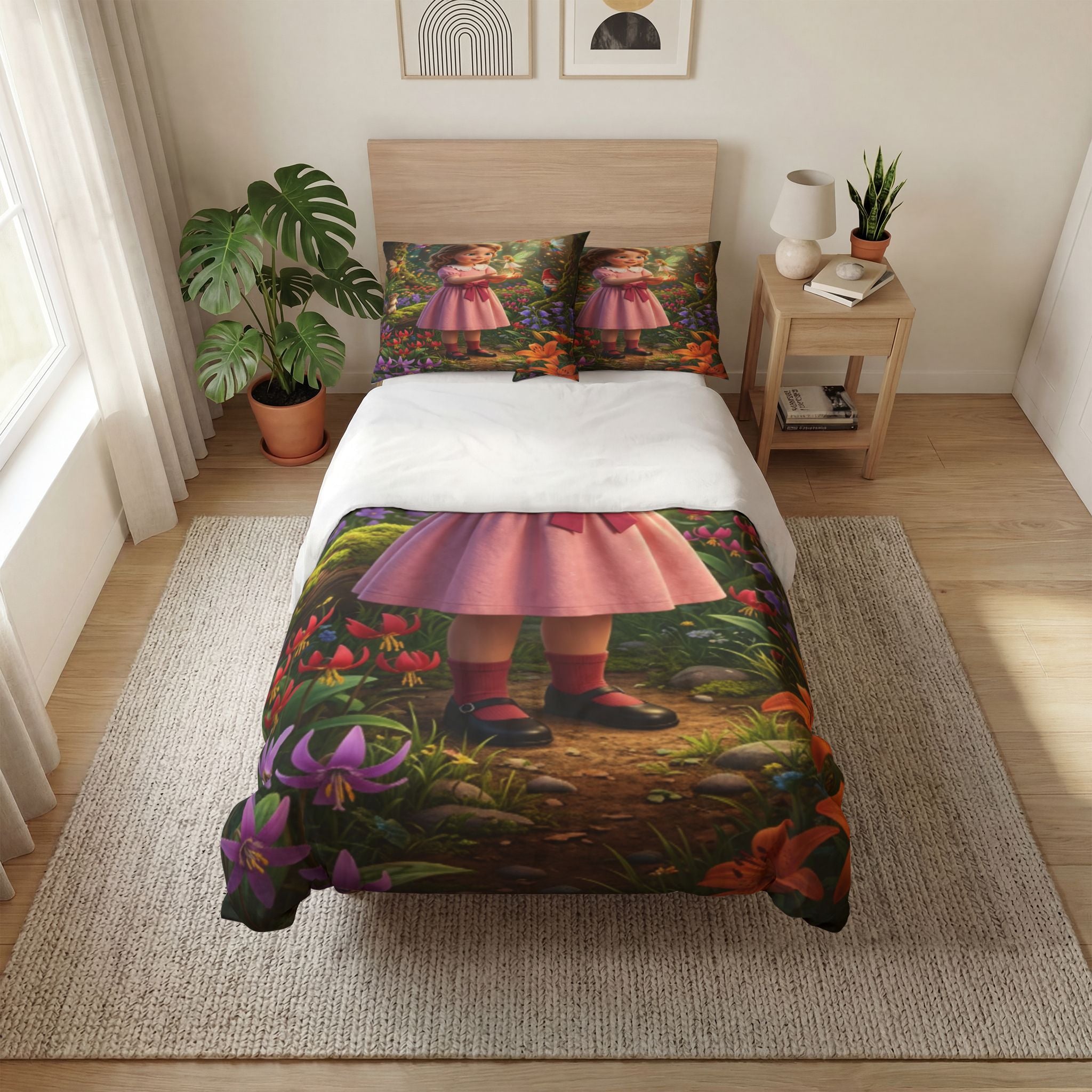Quilt Cover Set Of Three/Fairies
