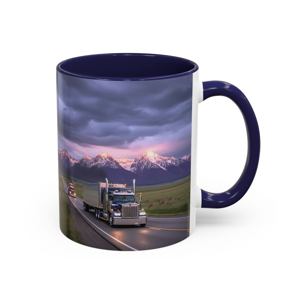 Trucking/Accent Coffee Mug (11, 15oz)