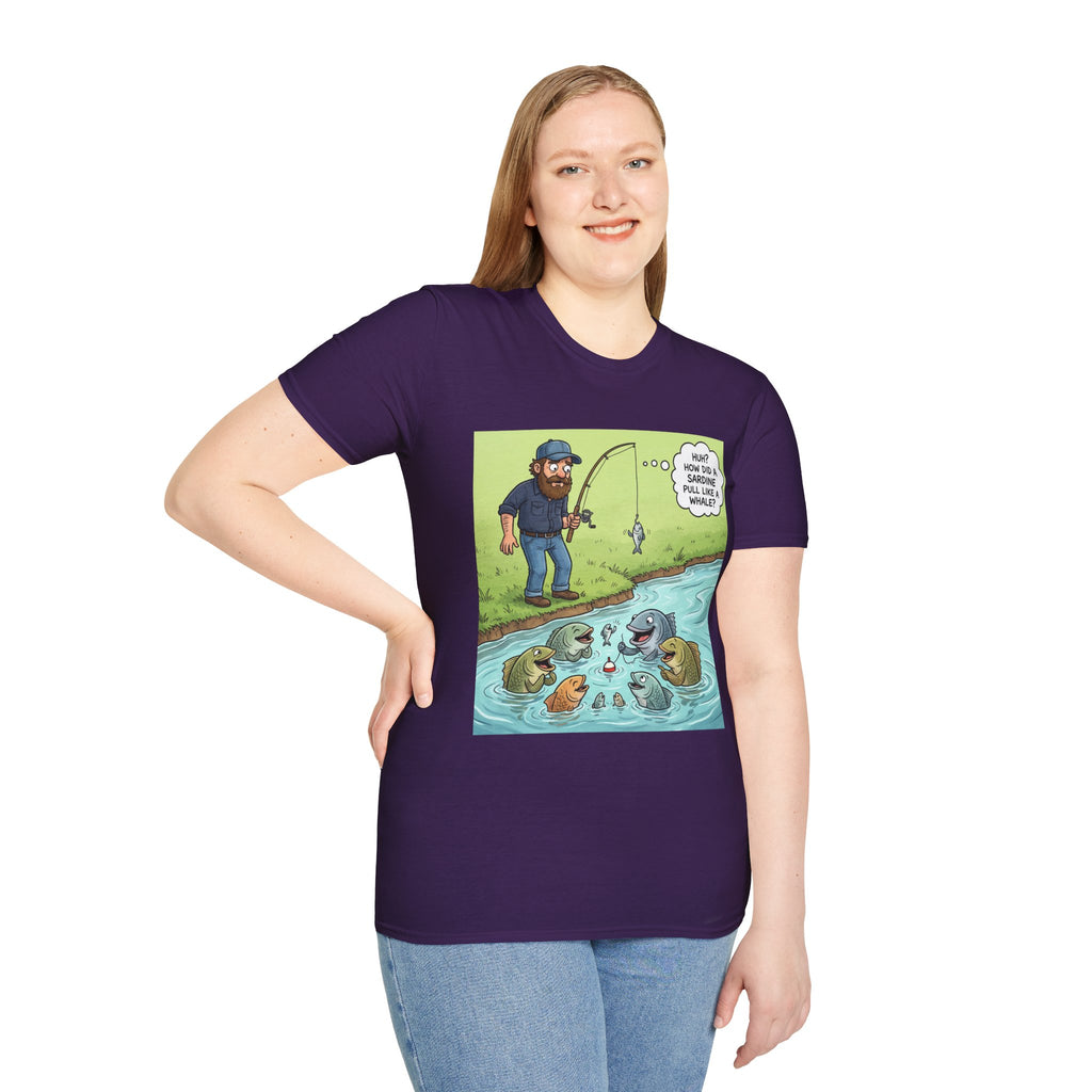 T-Shirt/Fishing Bass Cartoon | Funny Lure, Pond Fish