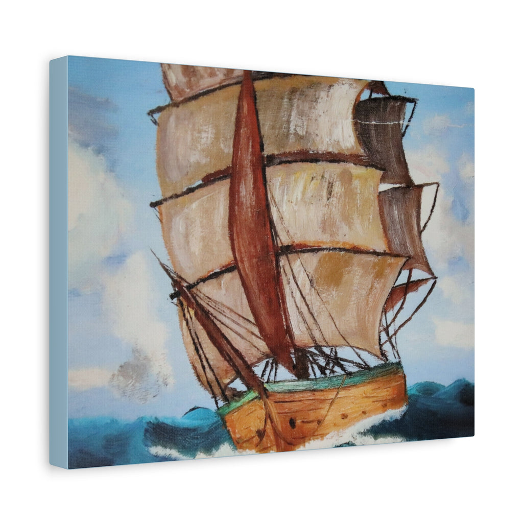 Vintage Sailing Ship Canvas
