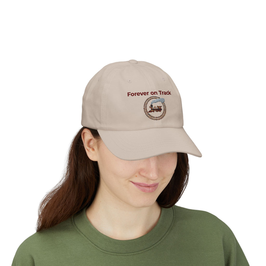 Vintage Steam Train Cap | Classic Dad Cap