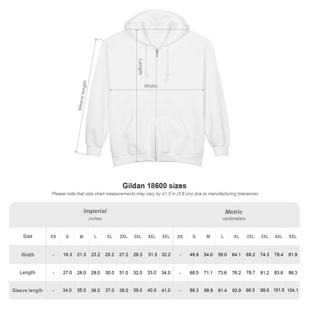 Loading Brain Full Zip Hooded Sweatshirt