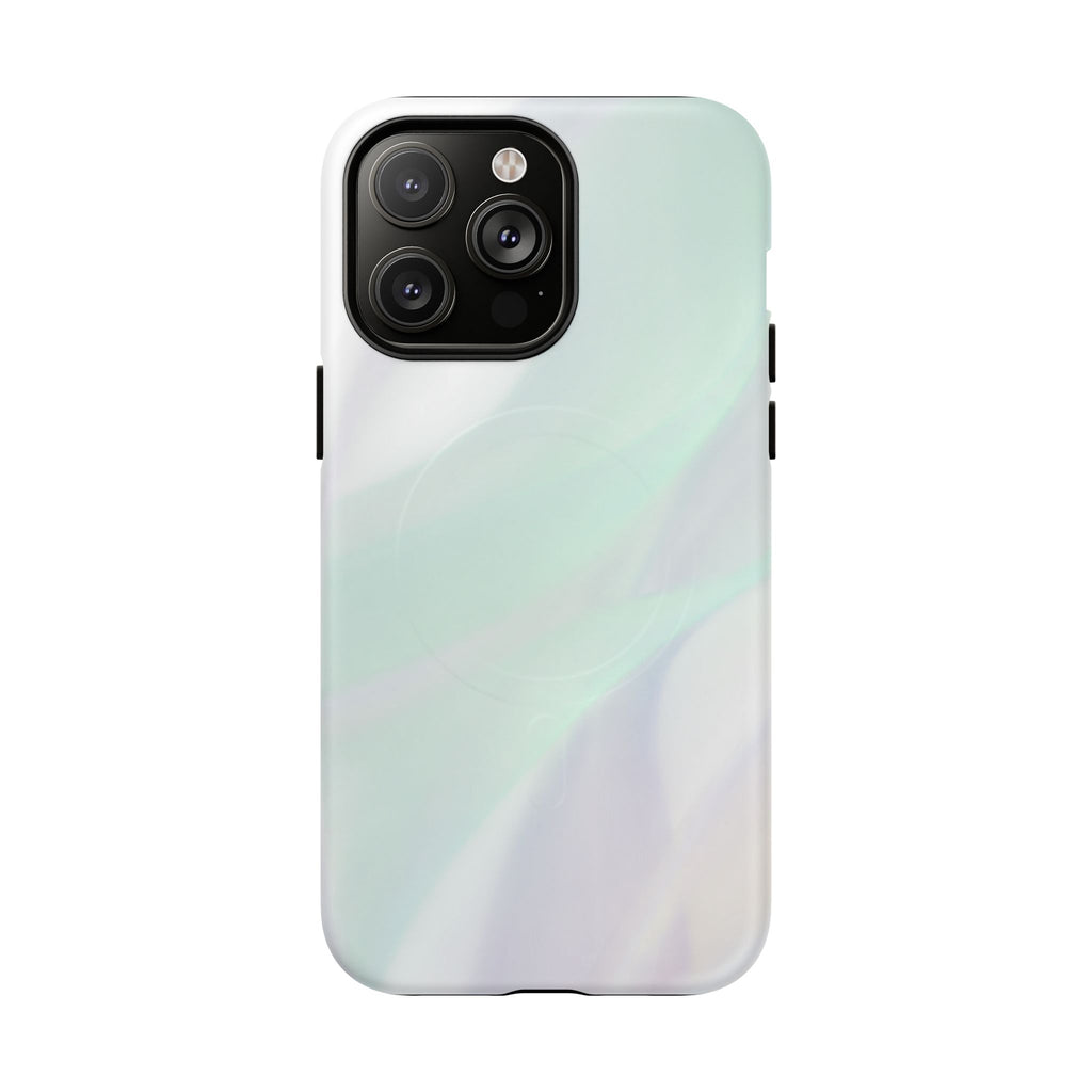 Abstract / Aurora Green Tough Phone Case