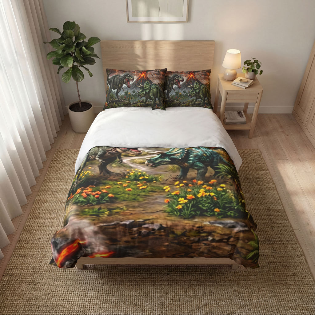 Dinosaur Quilt Cover/ Set Of Three
