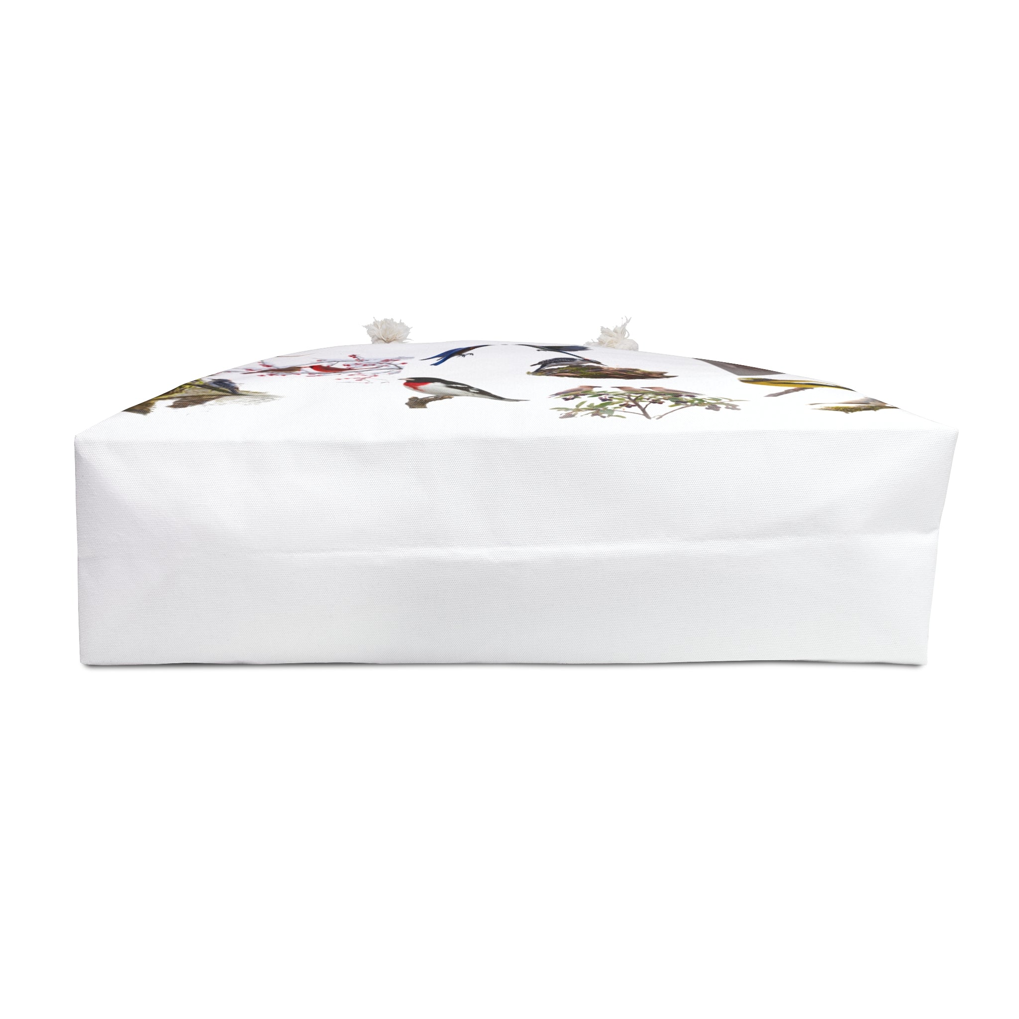 Weekender Bag/Bird Illustration / Botanical Songbird Travel Tote