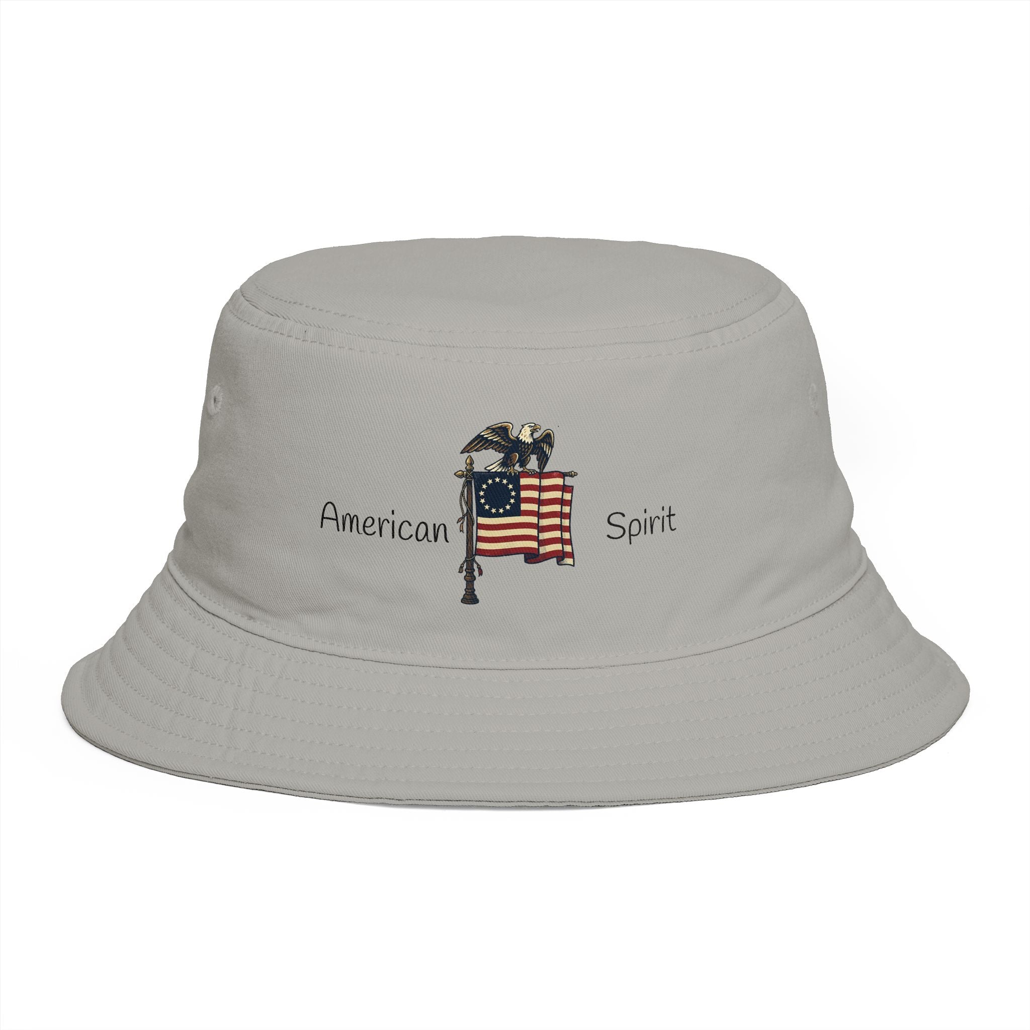 American Spirit American Eagle Civil War Flag Bucket Hat