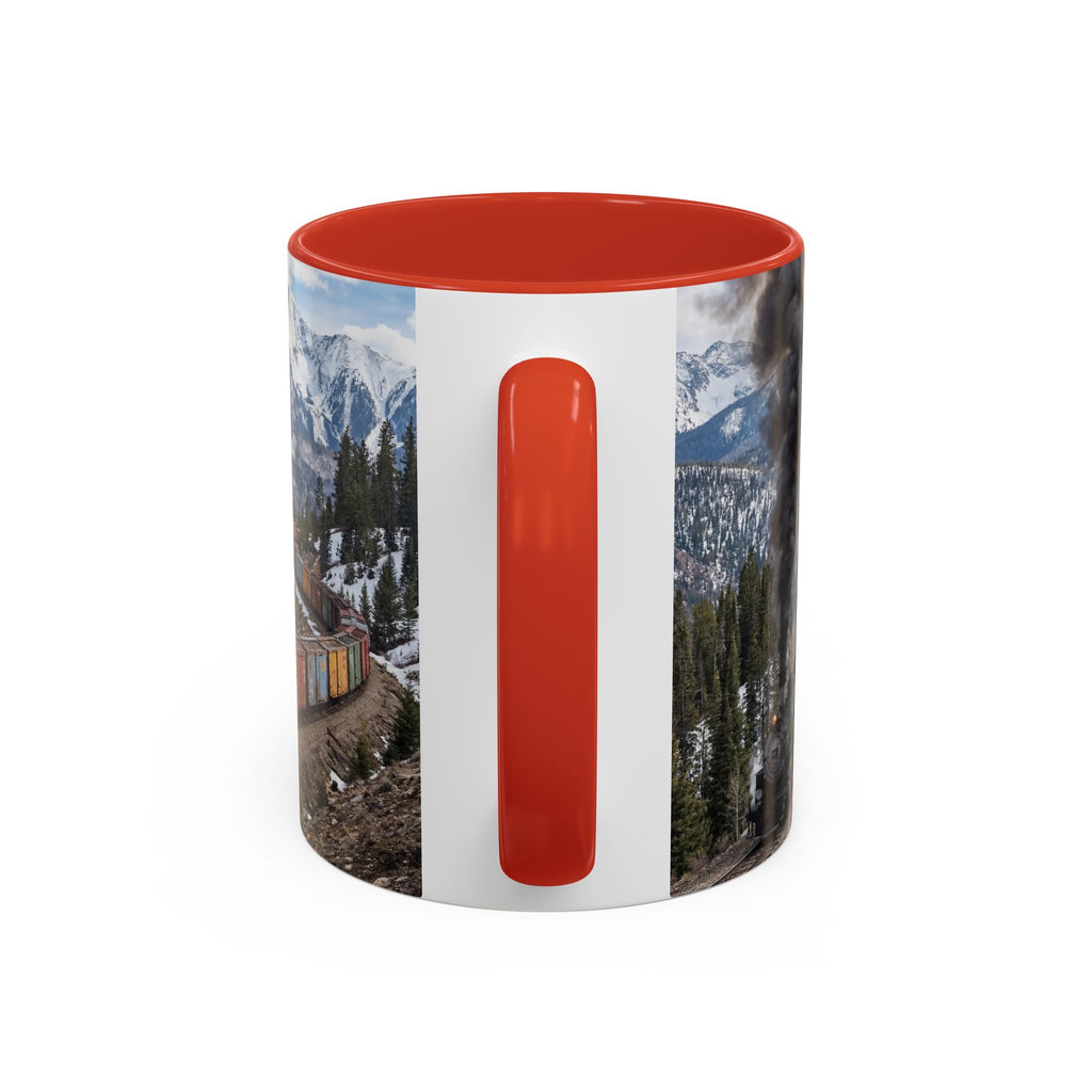 Accent Coffee Mug (11, 15oz)/Steam Train