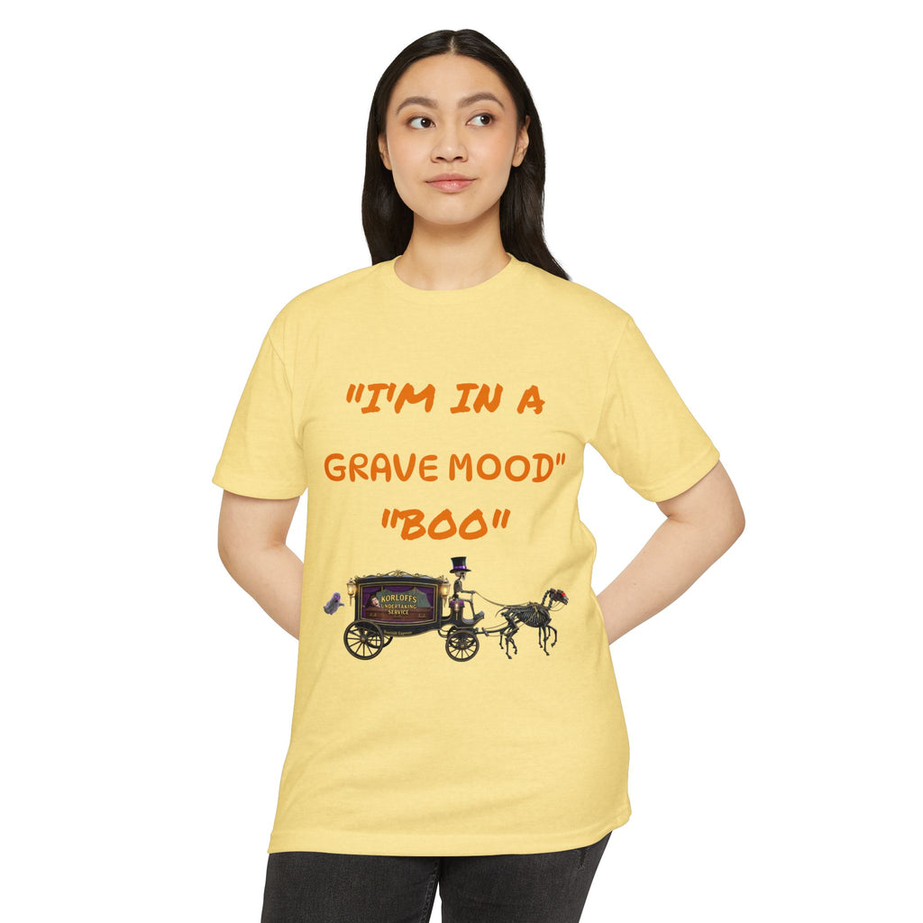 Grave Mood/Unisex CVC Jersey T-shirt