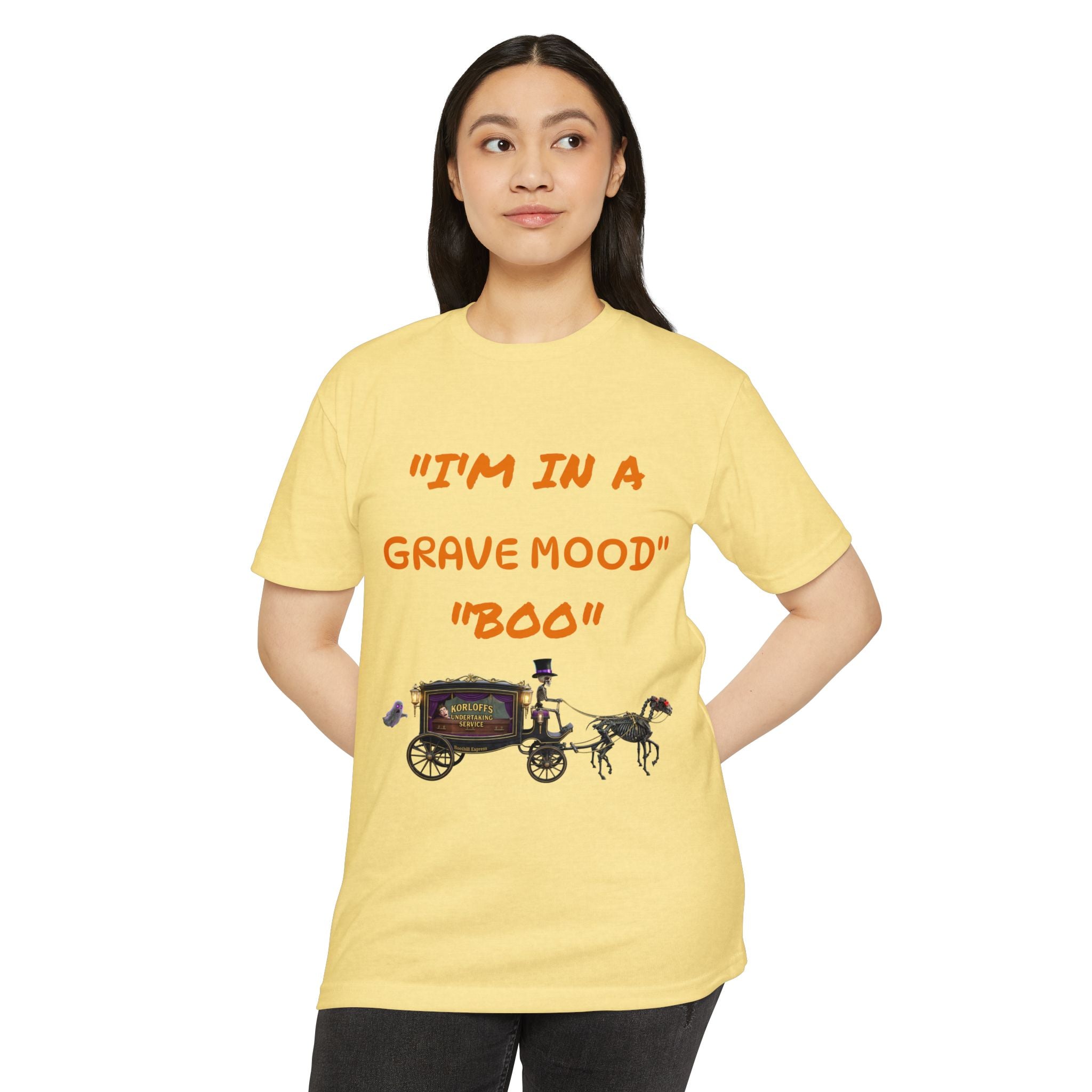 Grave Mood/Unisex CVC Jersey T-shirt