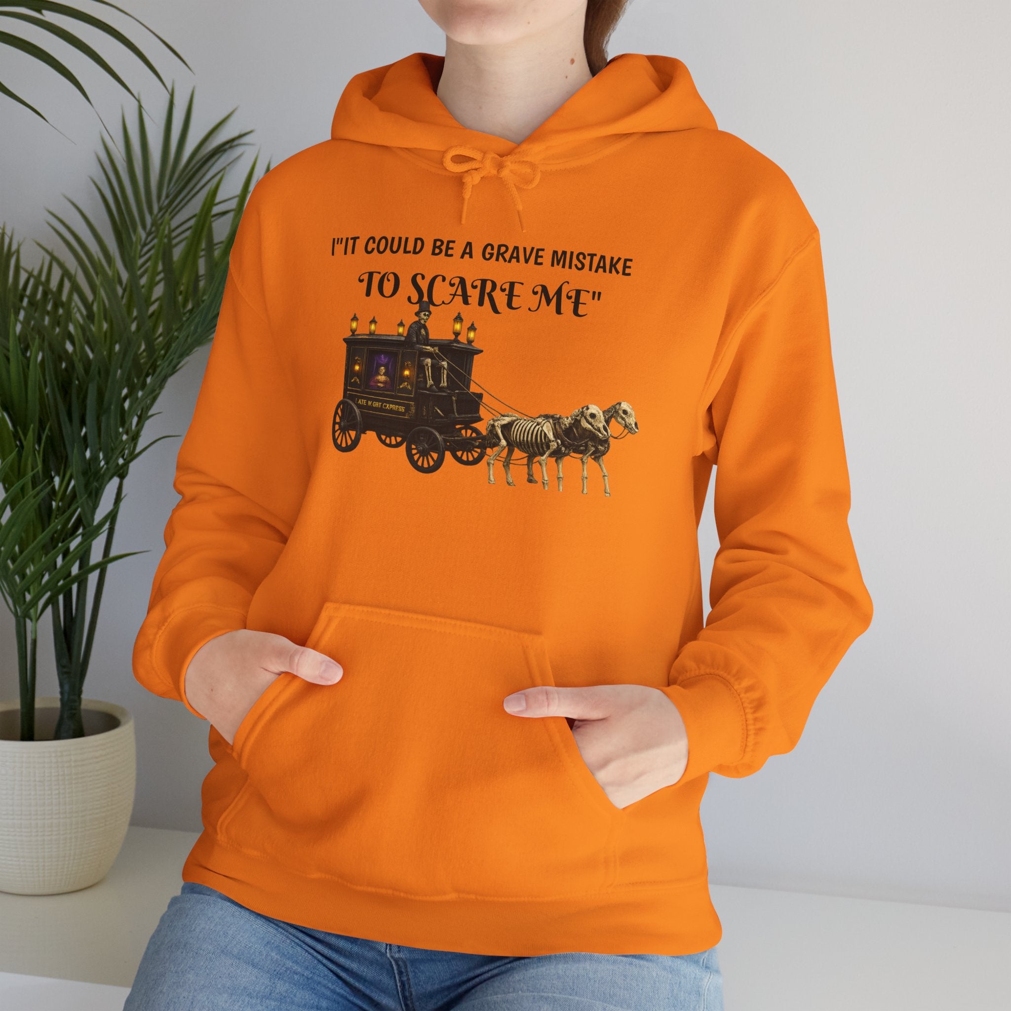 Too Scare Me/Unisex Heavy Blend™ Hooded Sweatshirt