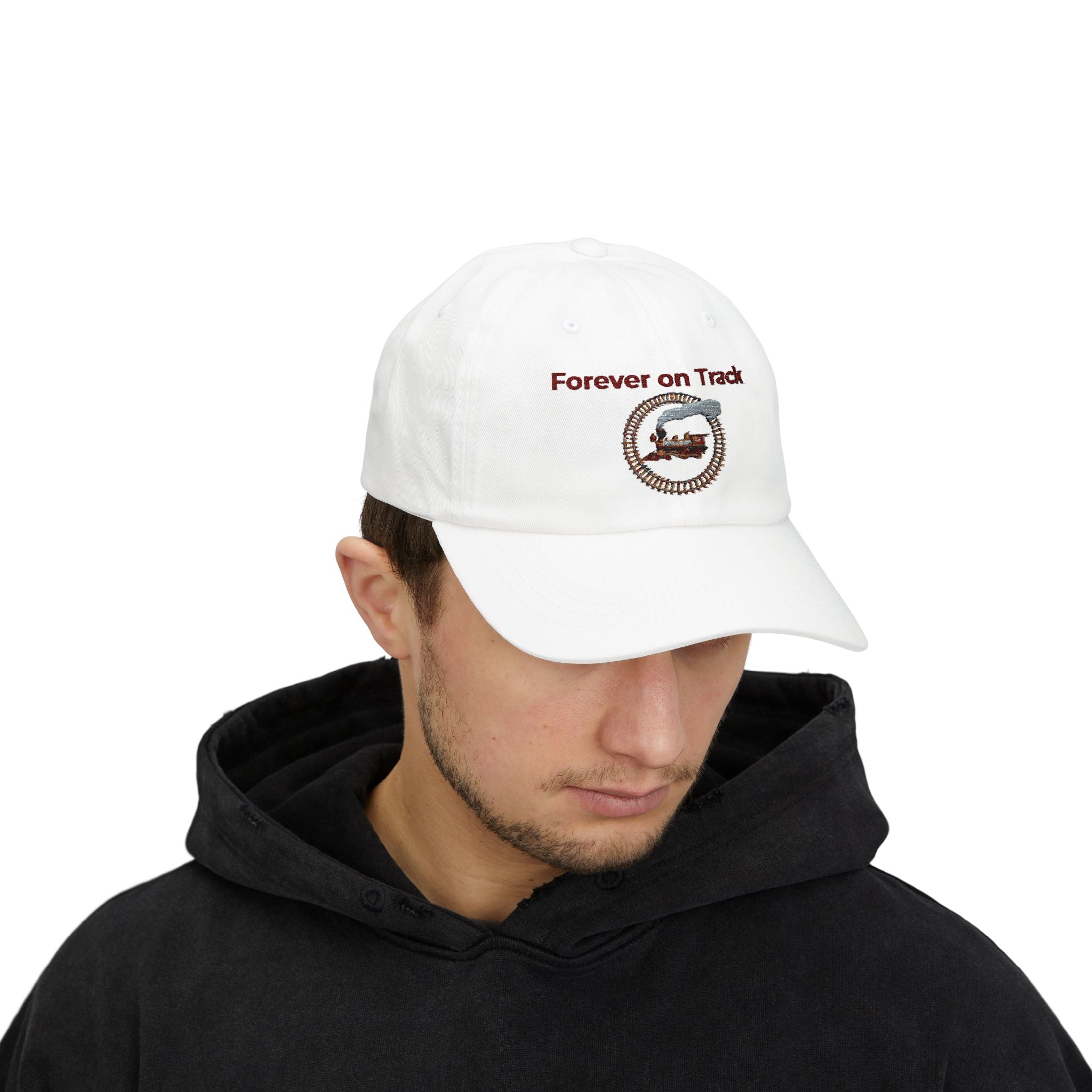 Vintage Steam Train Cap | Classic Dad Cap