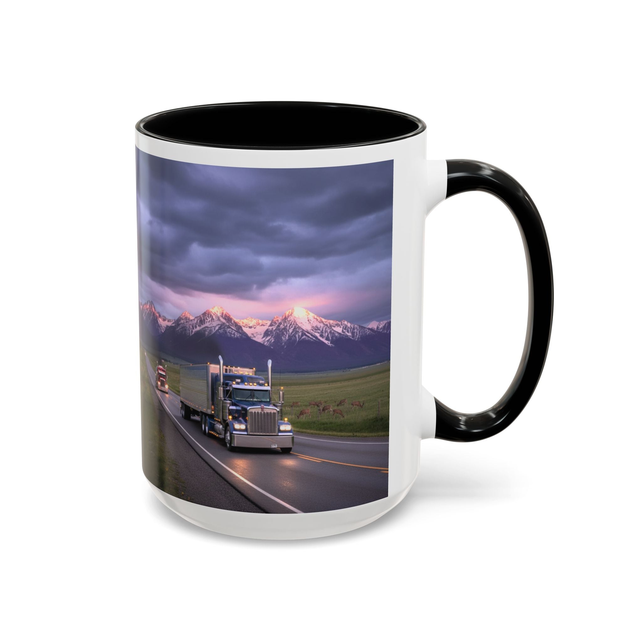 Trucking/Accent Coffee Mug (11, 15oz)