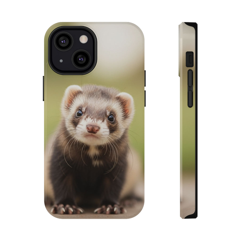 Cute Ferret Portrait Phone Case