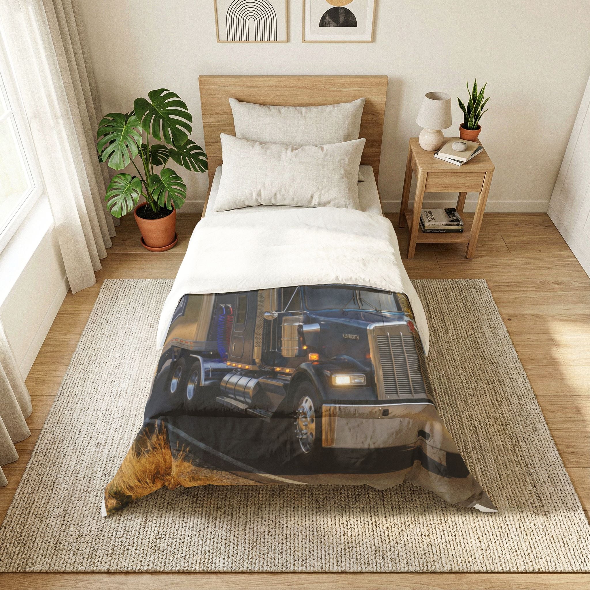 Kenworth Truck Cotton Comforter