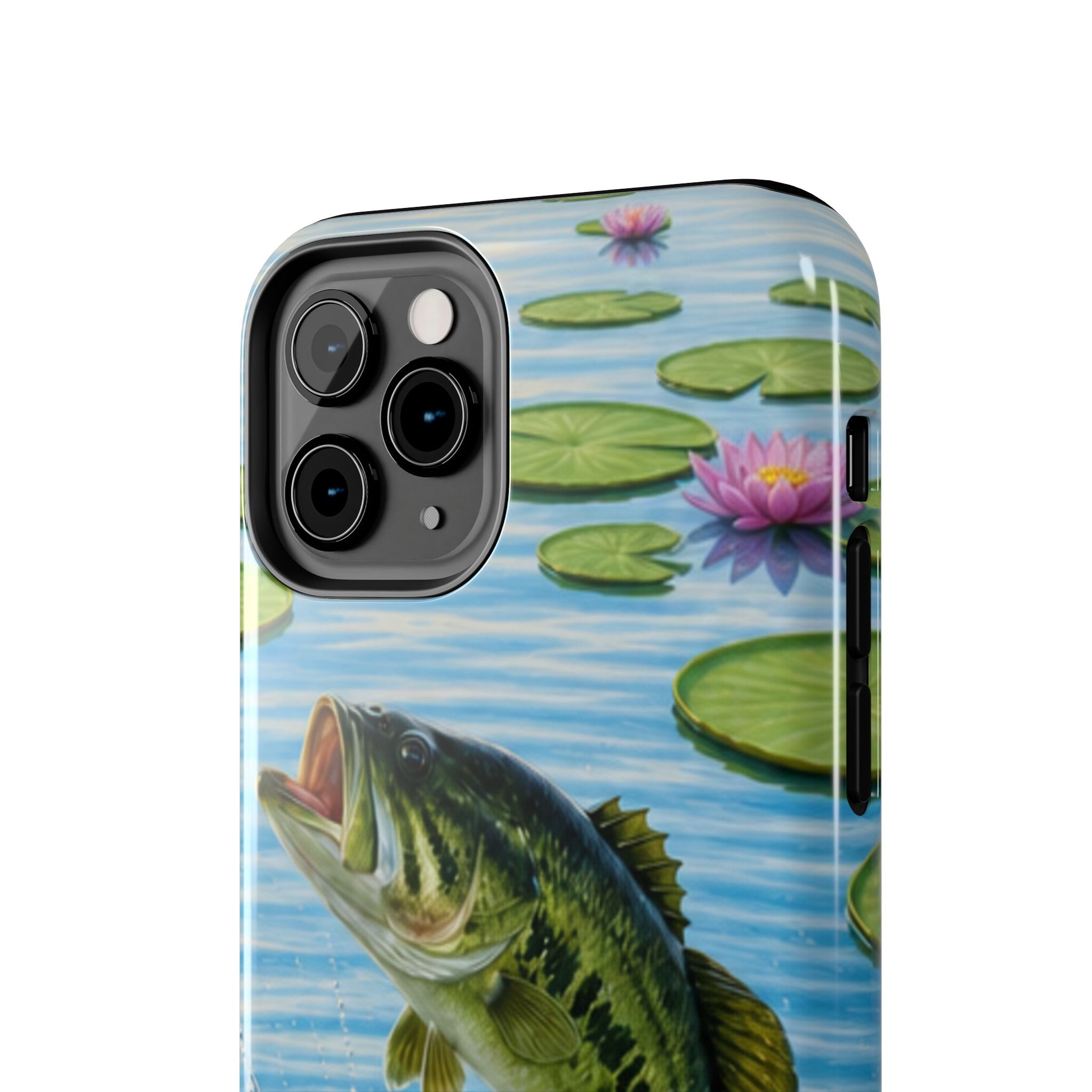 Largemouth Bass Jumping Phone Case | Tough Phone Case
