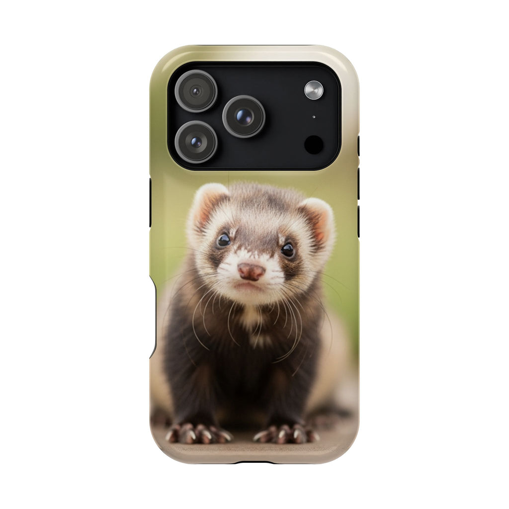 Cute Ferret Portrait Phone Case