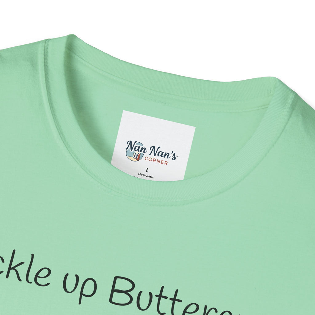 T-Shirt Buckle Up Buttercups Mom Mom Driving| Funny Grandma Tee