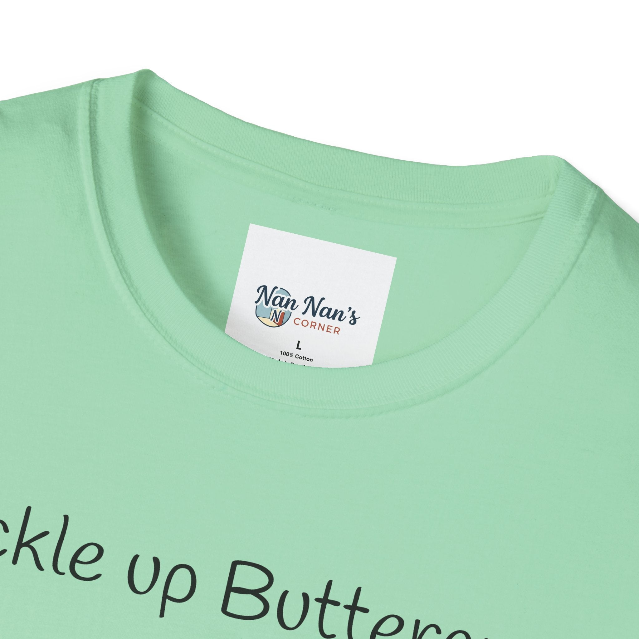 T-Shirt Buckle Up Buttercups Mom Mom Driving| Funny Grandma Tee