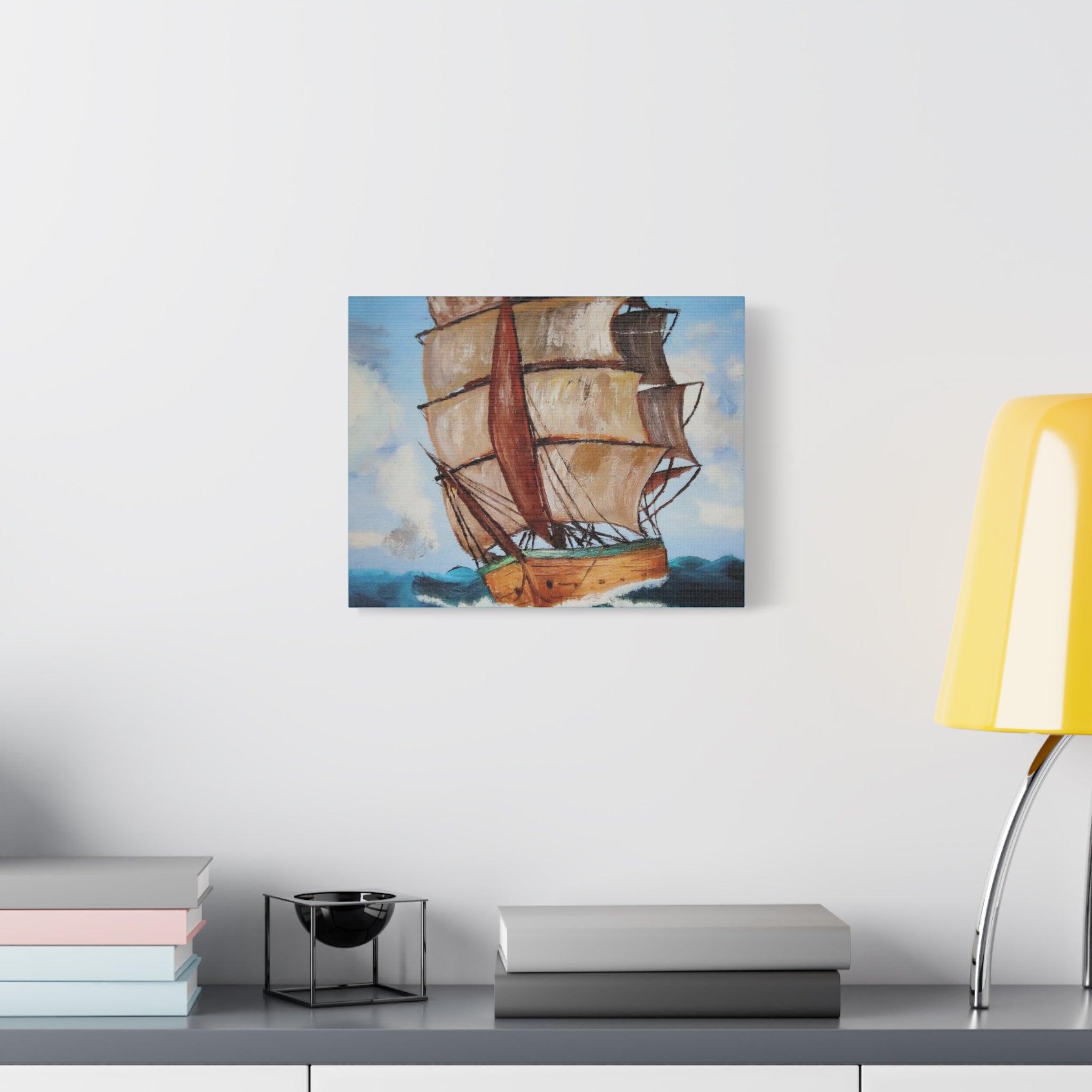 Vintage Sailing Ship Canvas