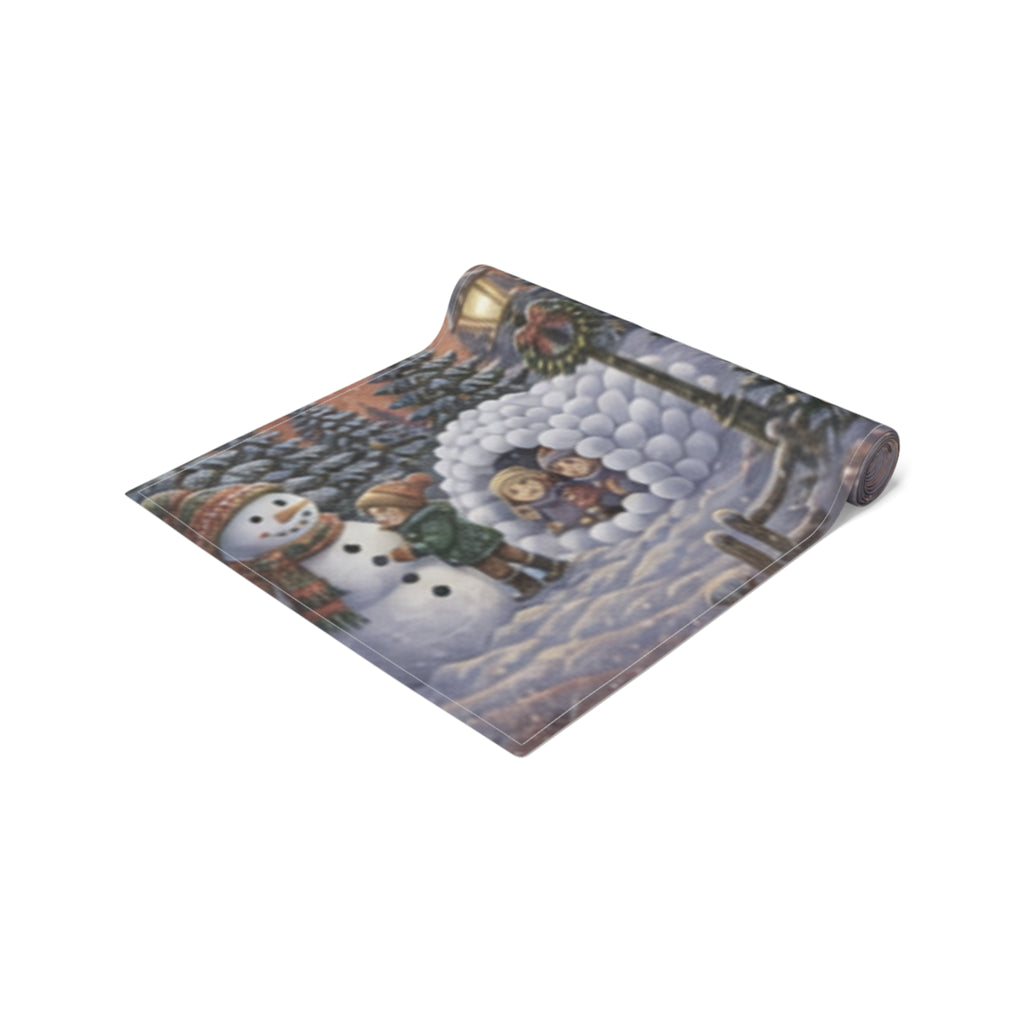 Winter Wonderland Table Runner | Holiday Table Decor
