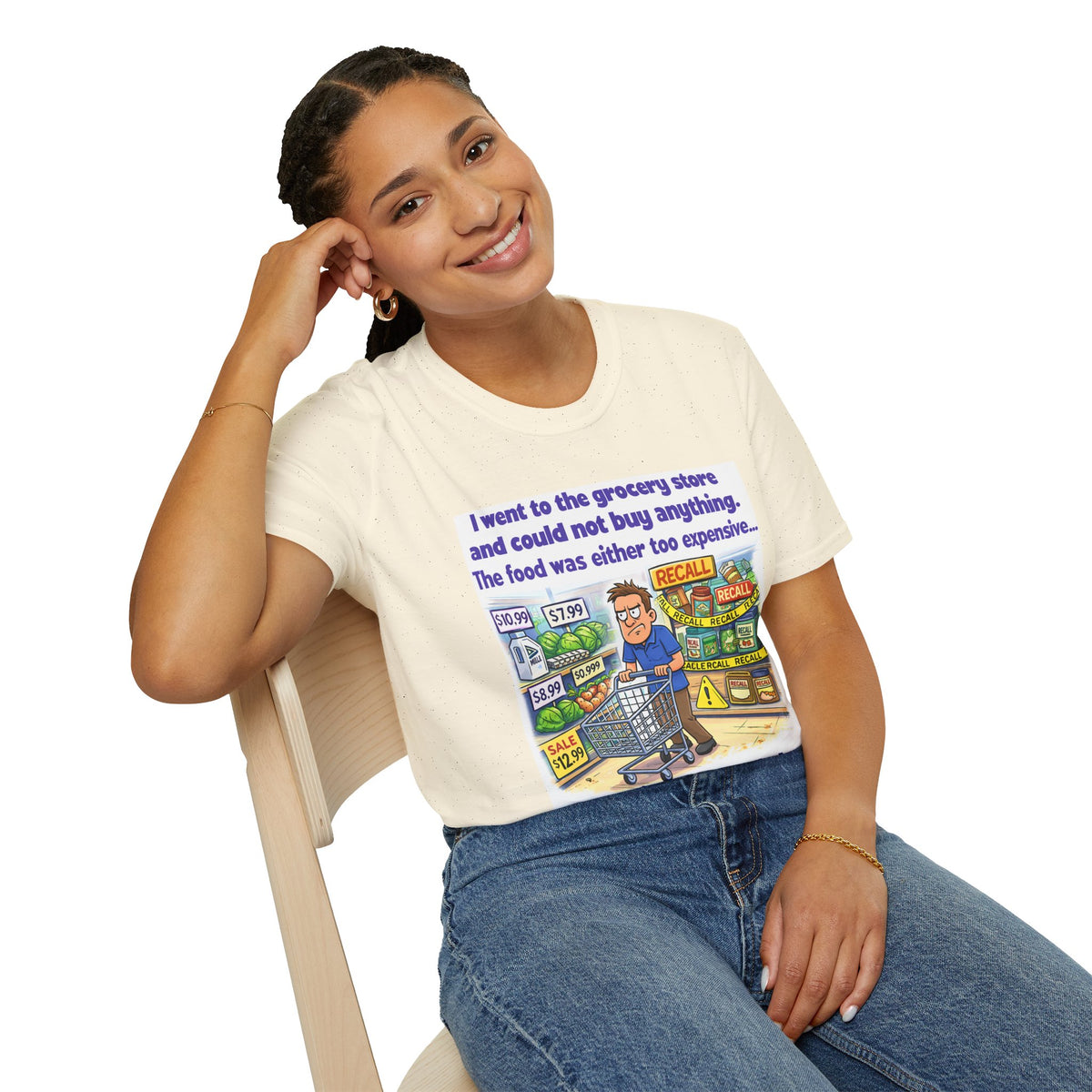 Grocery Prices Unisex Graphic T-Shirt – Funny Soft Style Cotton Tee
