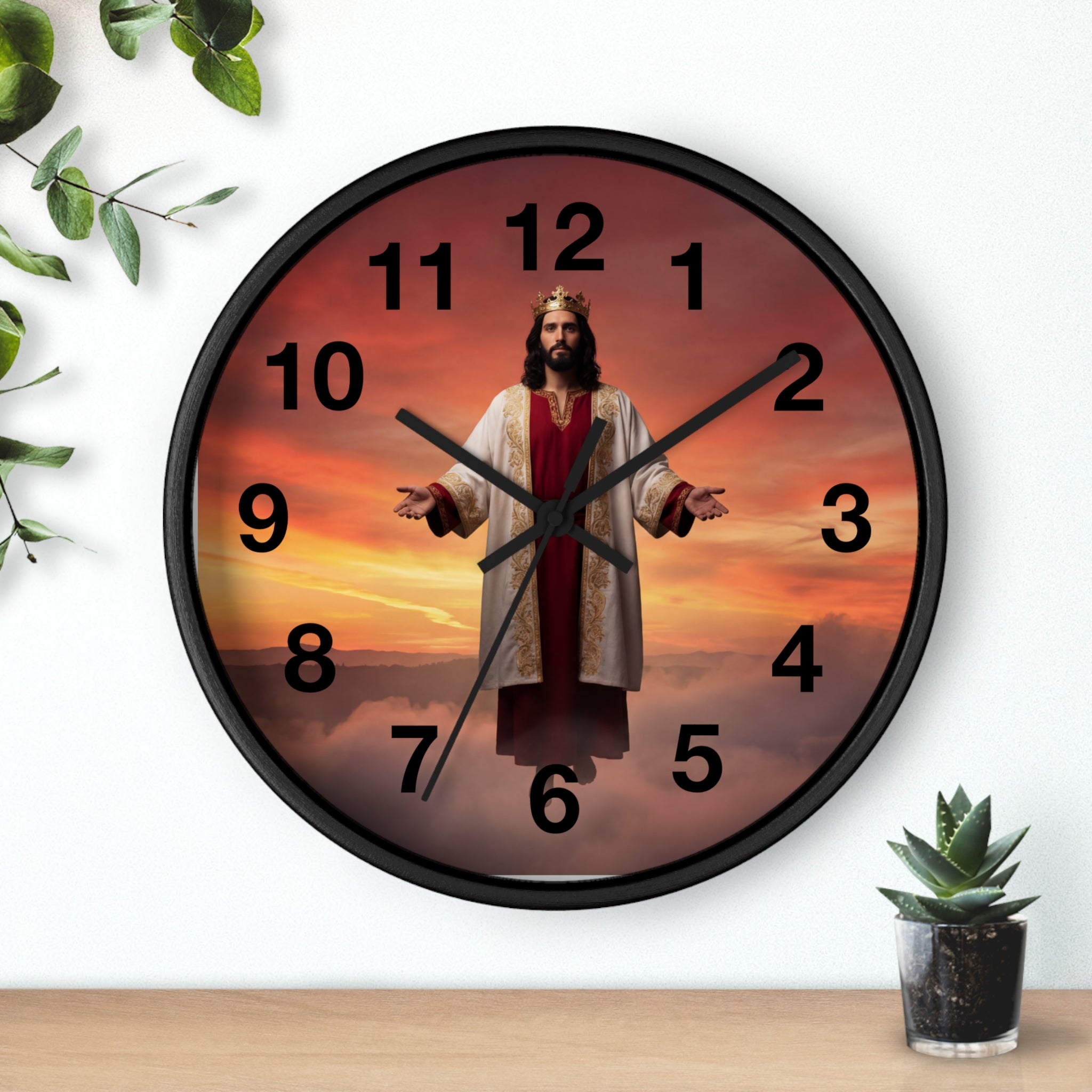 Jesus/Wall Clock