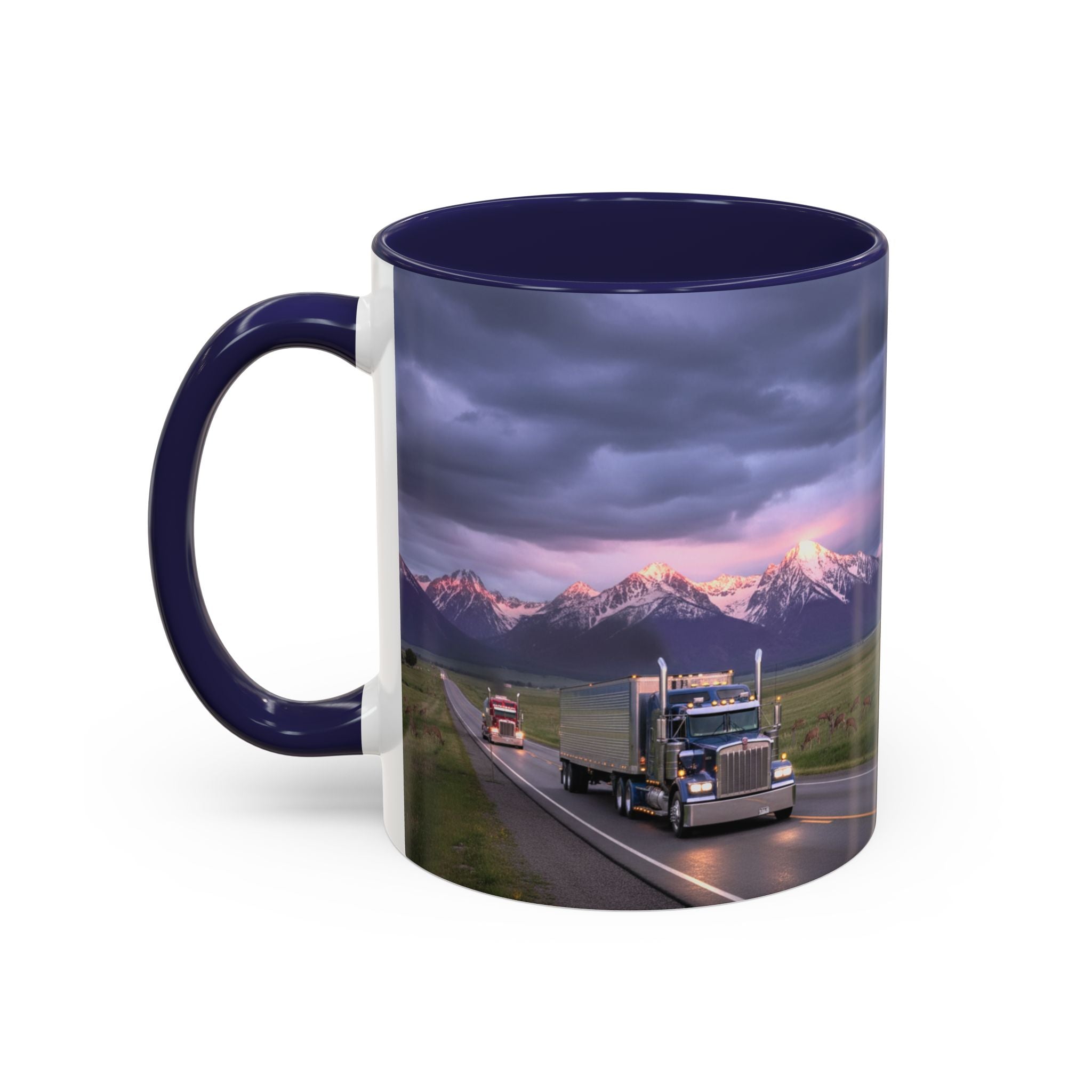 Trucking/Accent Coffee Mug (11, 15oz)