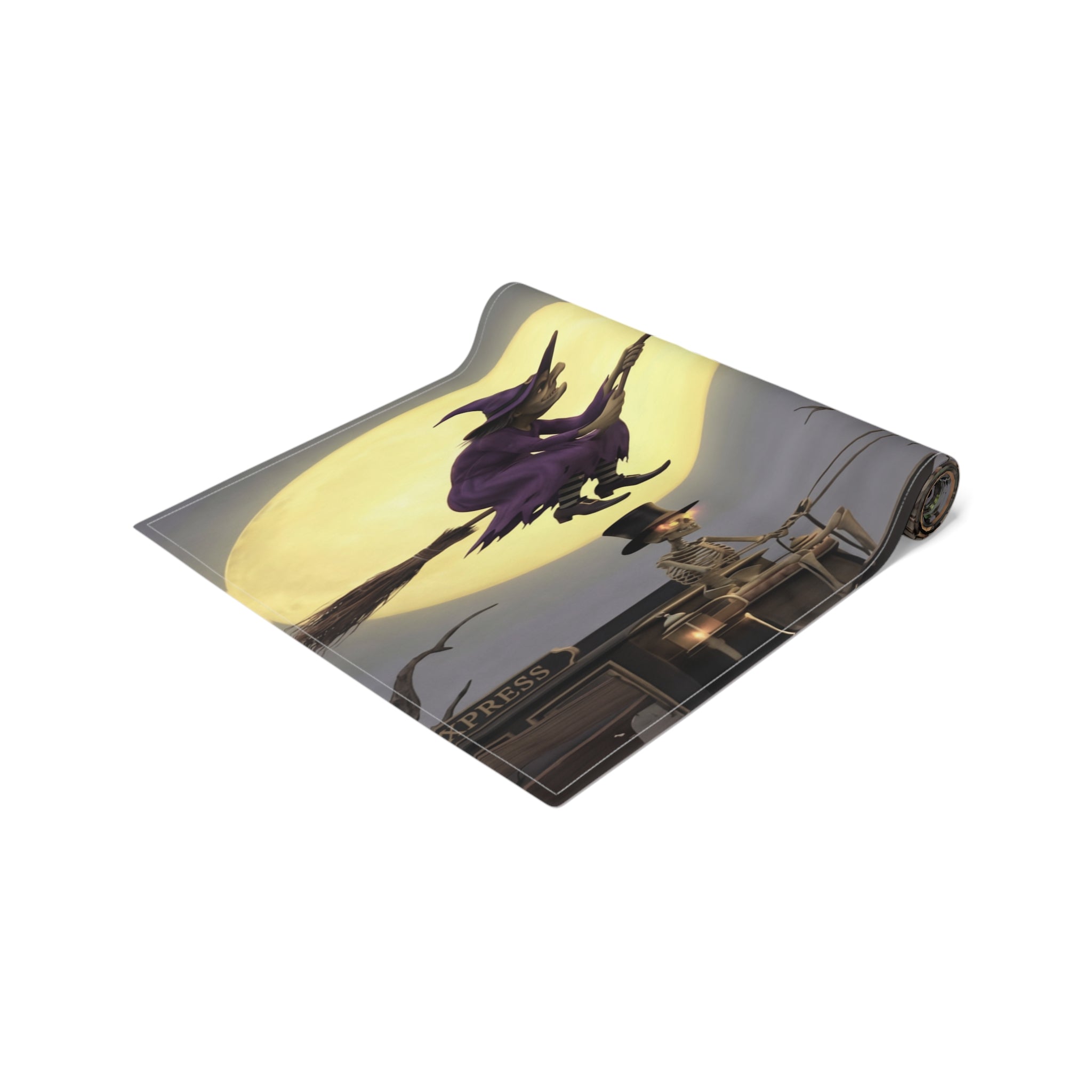Haunted Halloween/Table Runner (Cotton, Poly)