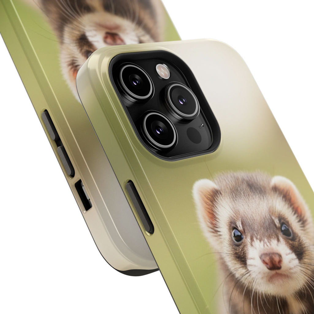 Cute Ferret Portrait Phone Case