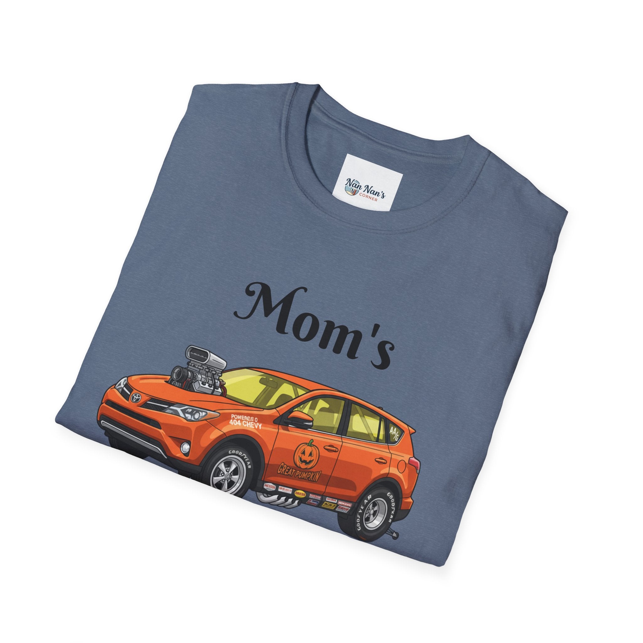 Hot Rod T-Shirt / Orange Hot Rod SUV Graphic