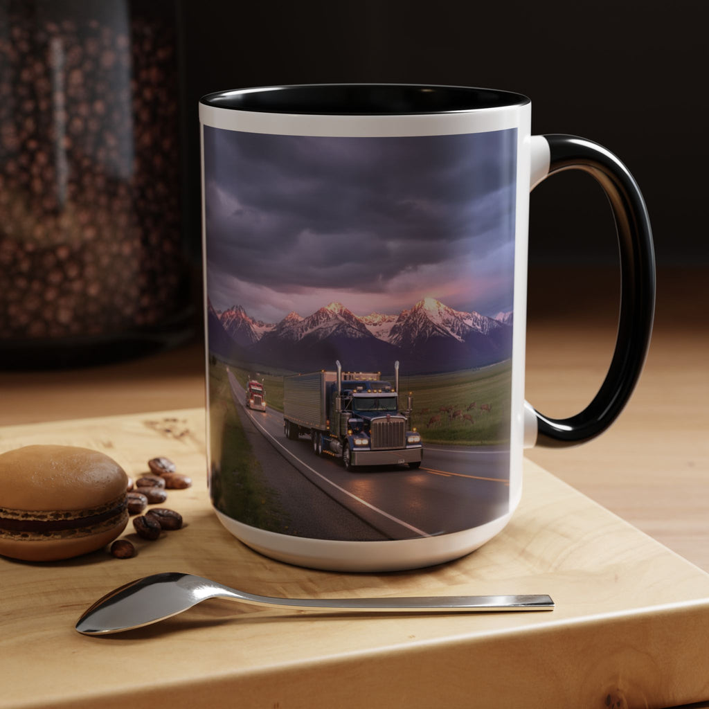 Trucking/Accent Coffee Mug (11, 15oz)