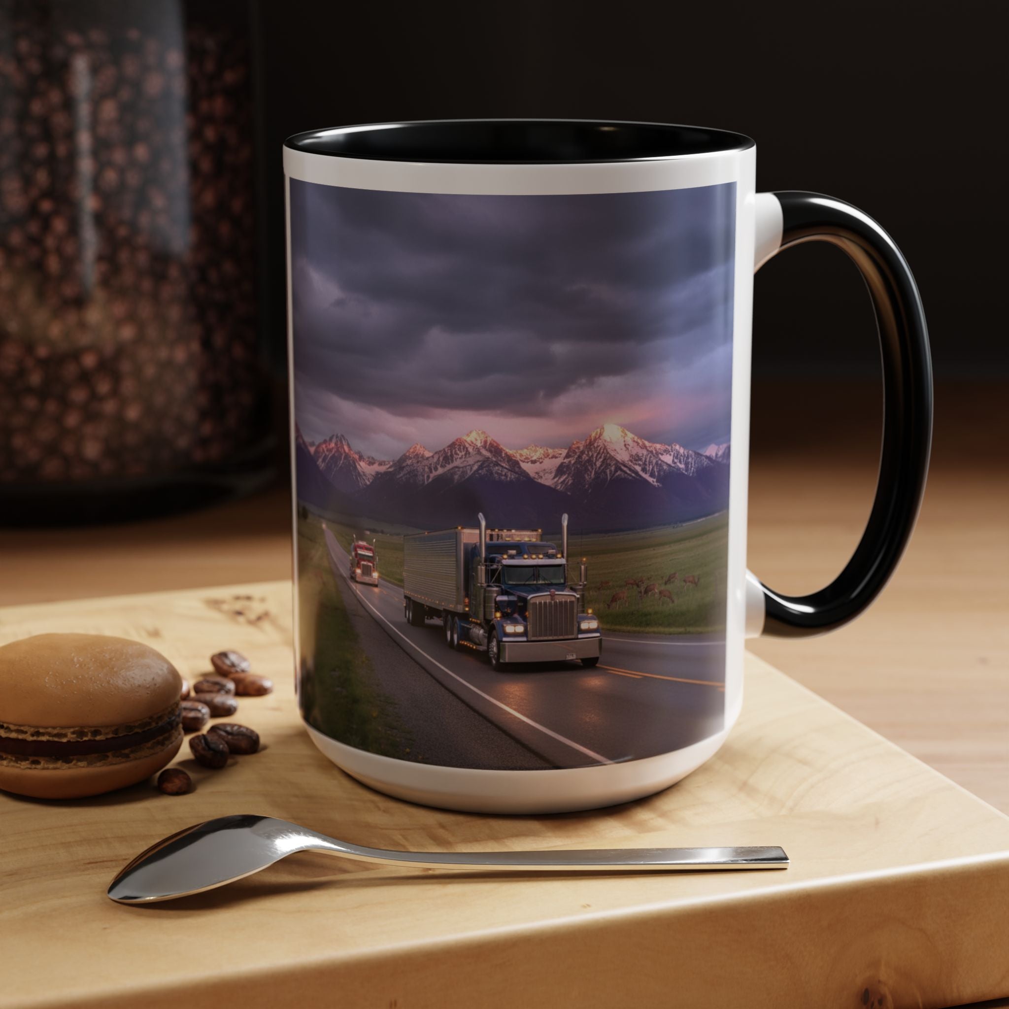 Trucking/Accent Coffee Mug (11, 15oz)