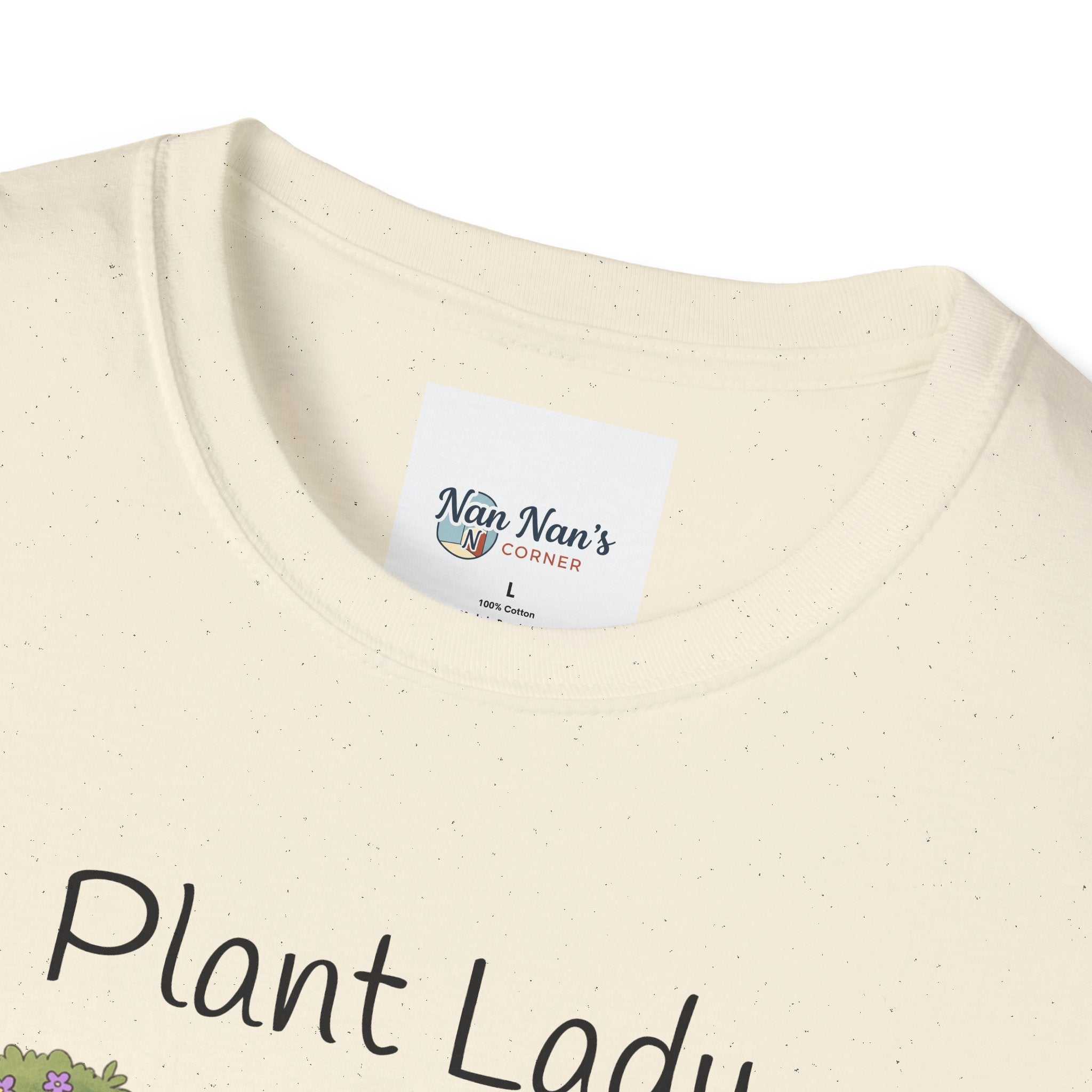 Plant Lady Gardening Unisex Graphic T-Shirt – Funny Plant Mom Cotton Tee