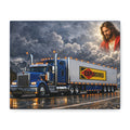 Trucking with Jesus/Matte Canvas, Stretched, 1.25"