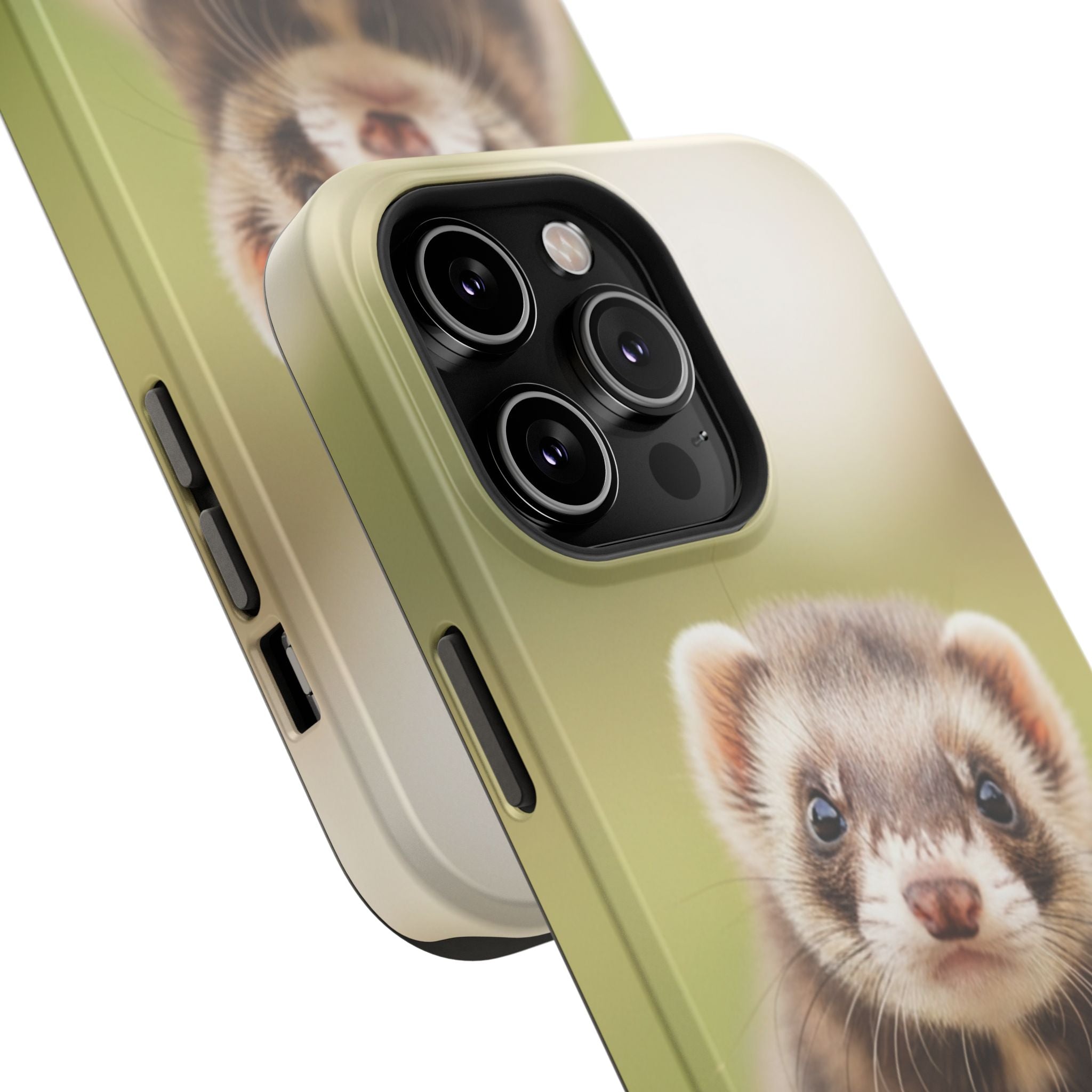 Cute Ferret Portrait Phone Case