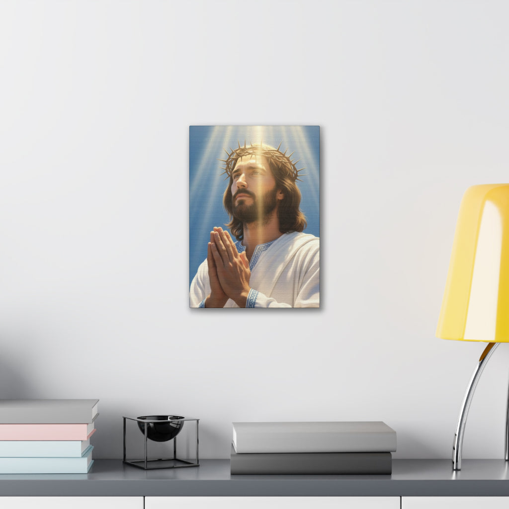 Praying Jesus Canvas