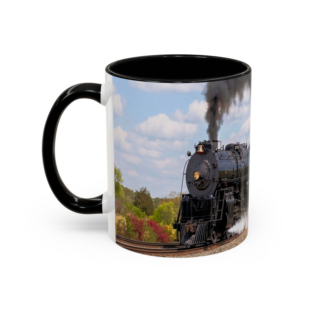 Vintage Steam Locomotive Mug | Accent Coffee Mug 11oz 15oz