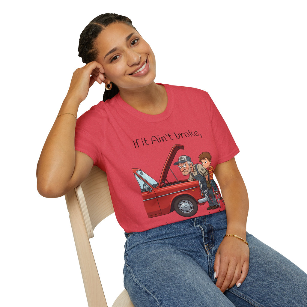 Funny Mechanic Grampa t-shirt/ Vintage Car Repair